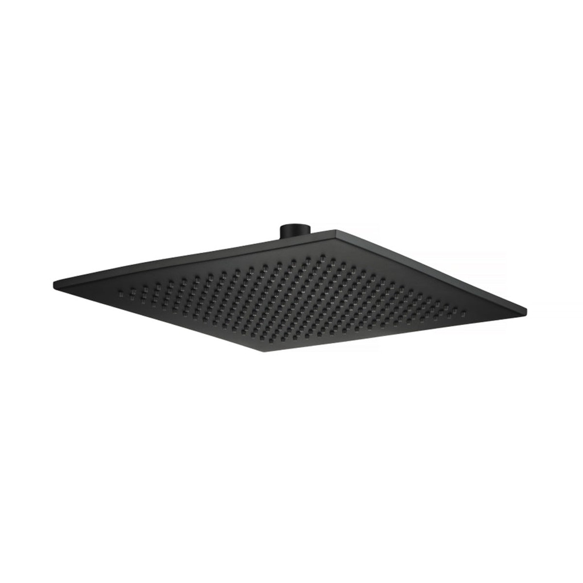 Universal Square Shower Head - Wall Mount - 10 BrassMatt Black