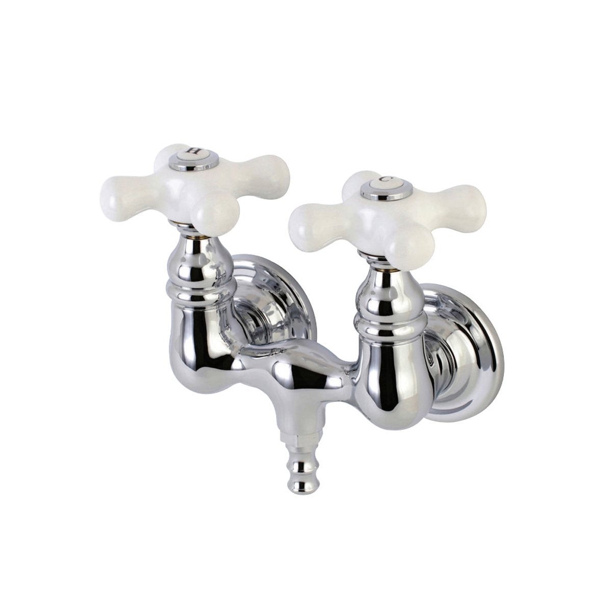 Aqua Vintage AE39TX-P Vintage 3-38-Inch Wall Mount Tub Faucet