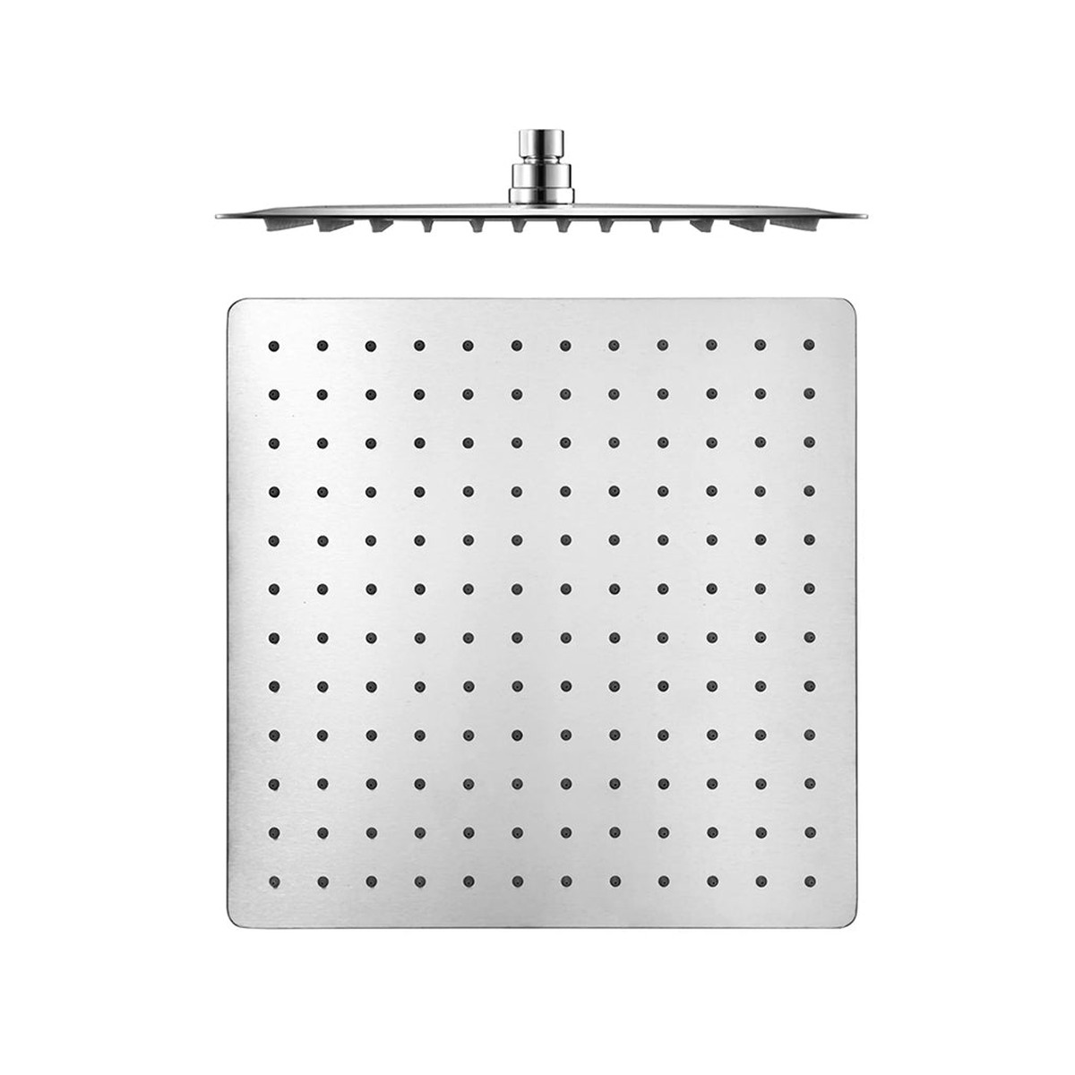 Luk 2 Square Nozzle Shower Head - Wall Or Ceiling Mount - 12 Stainless SteelPolished Chrome