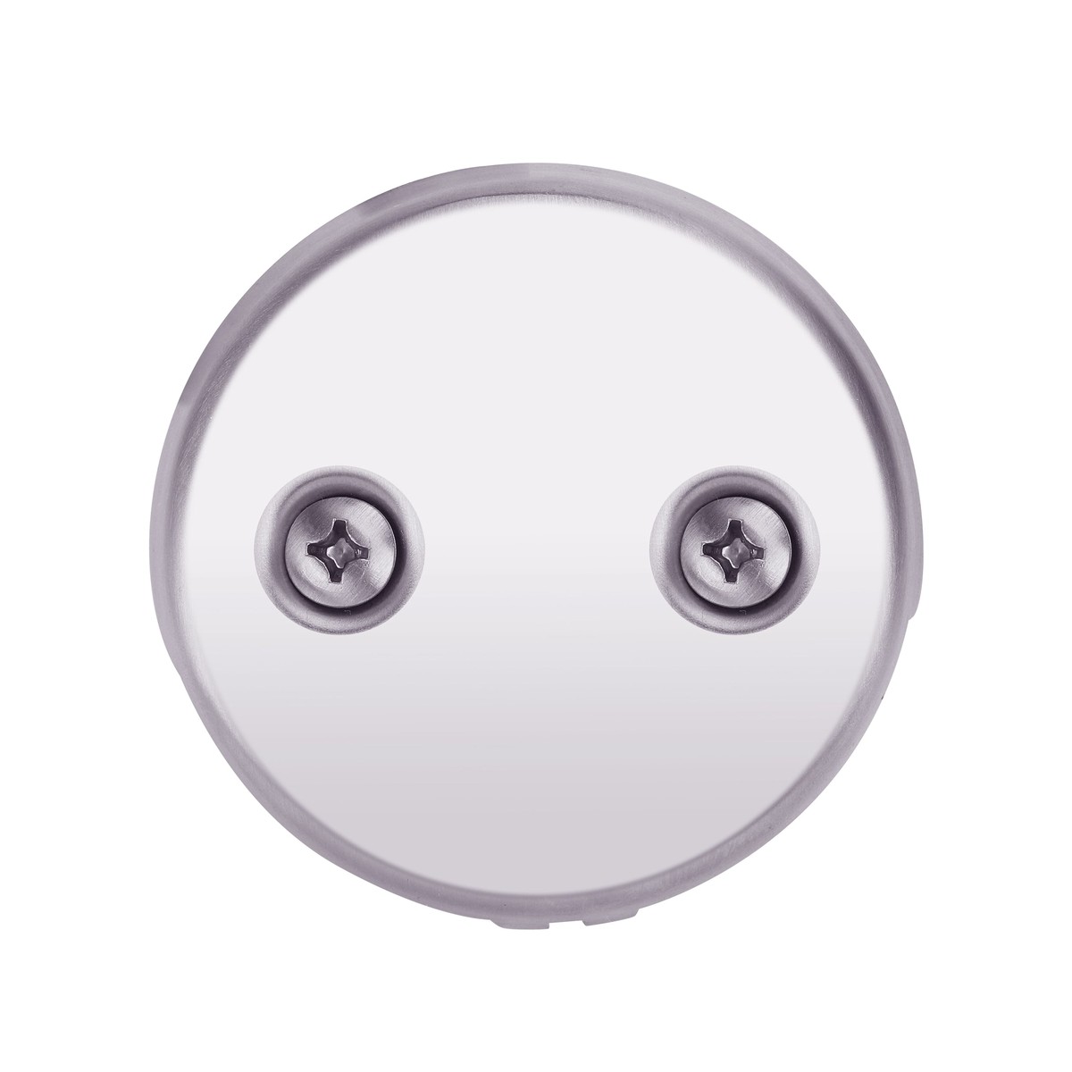 PRIMSOPH Two Hole Tub Drain Overflow Faceplate Chrome