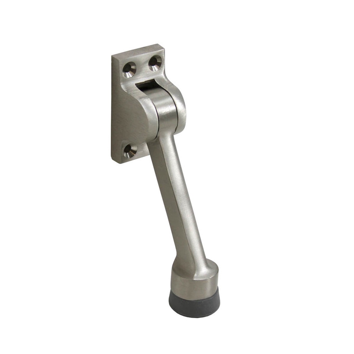 Universal Kickdown Holder - Door Mount - 4 BrassBrushed Nickel
