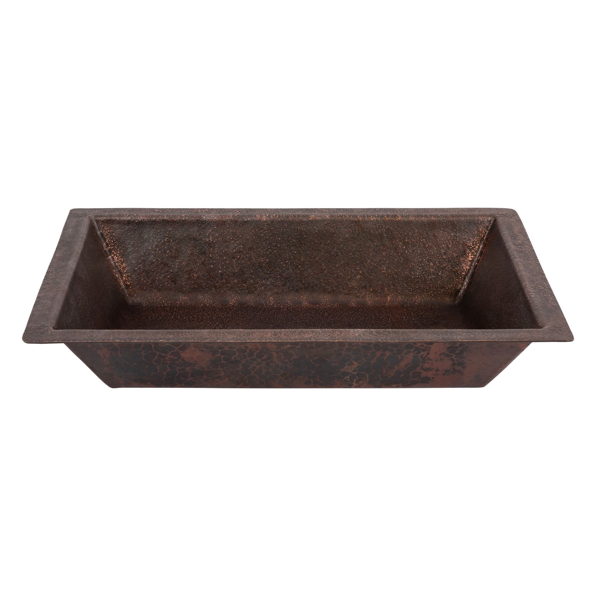 22 x 14 Heavy Gauge Copper Bathroom Sink