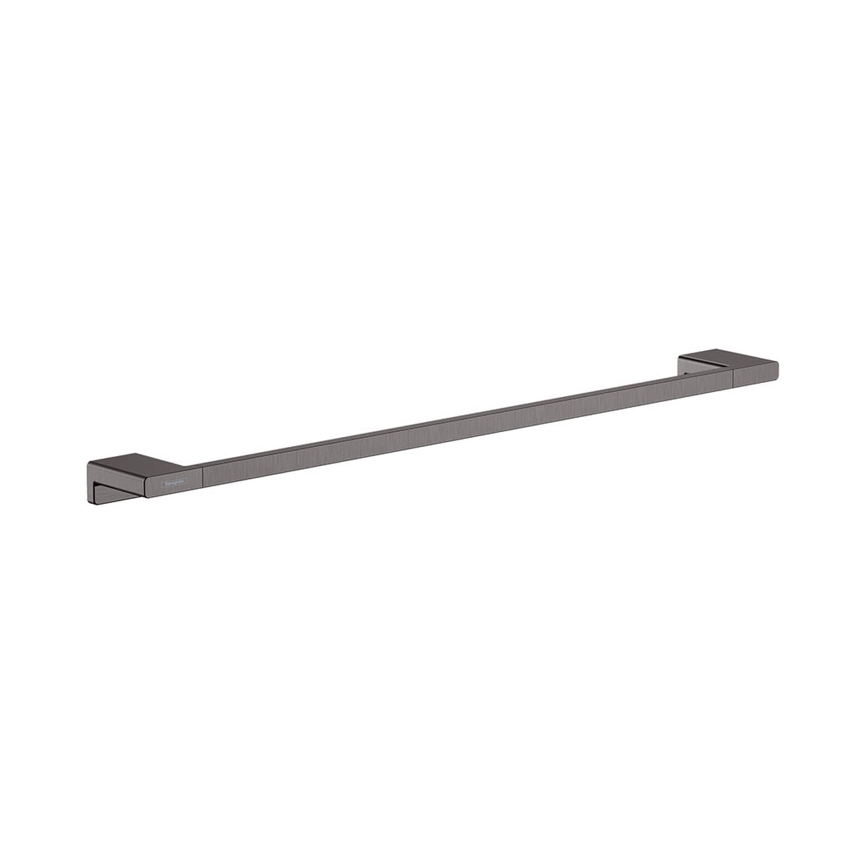 Addstoris Single Towel Bar - Wall Mount - 24 BrassBrushed Black Chrome