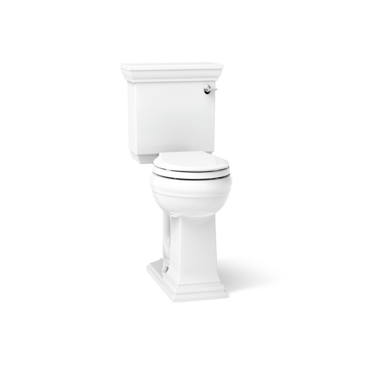 KOHLER K-3933-RA Memoirs Stately Two-piece Round-front Toilet 128 GPF