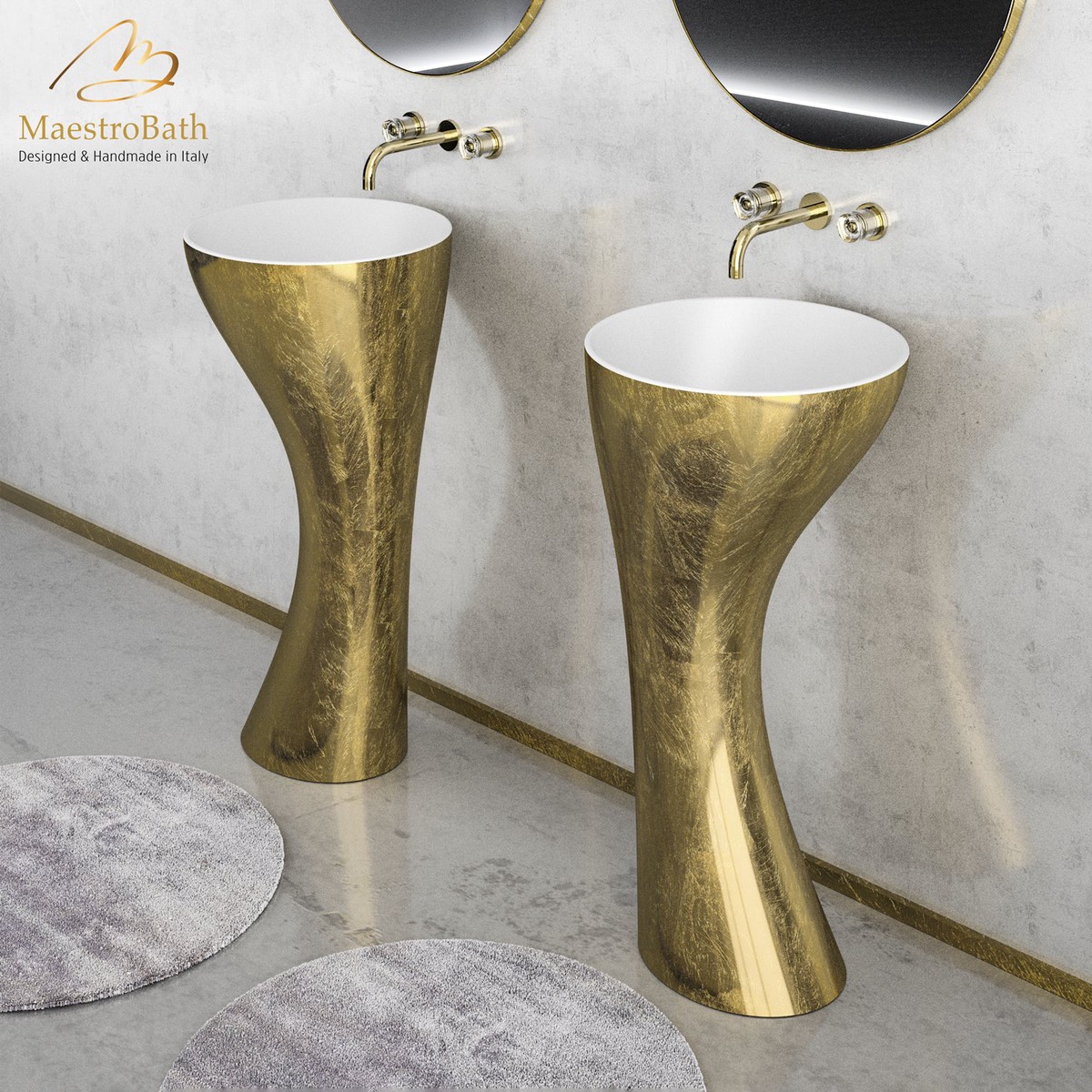 Swan Luxury Pedestal Sink