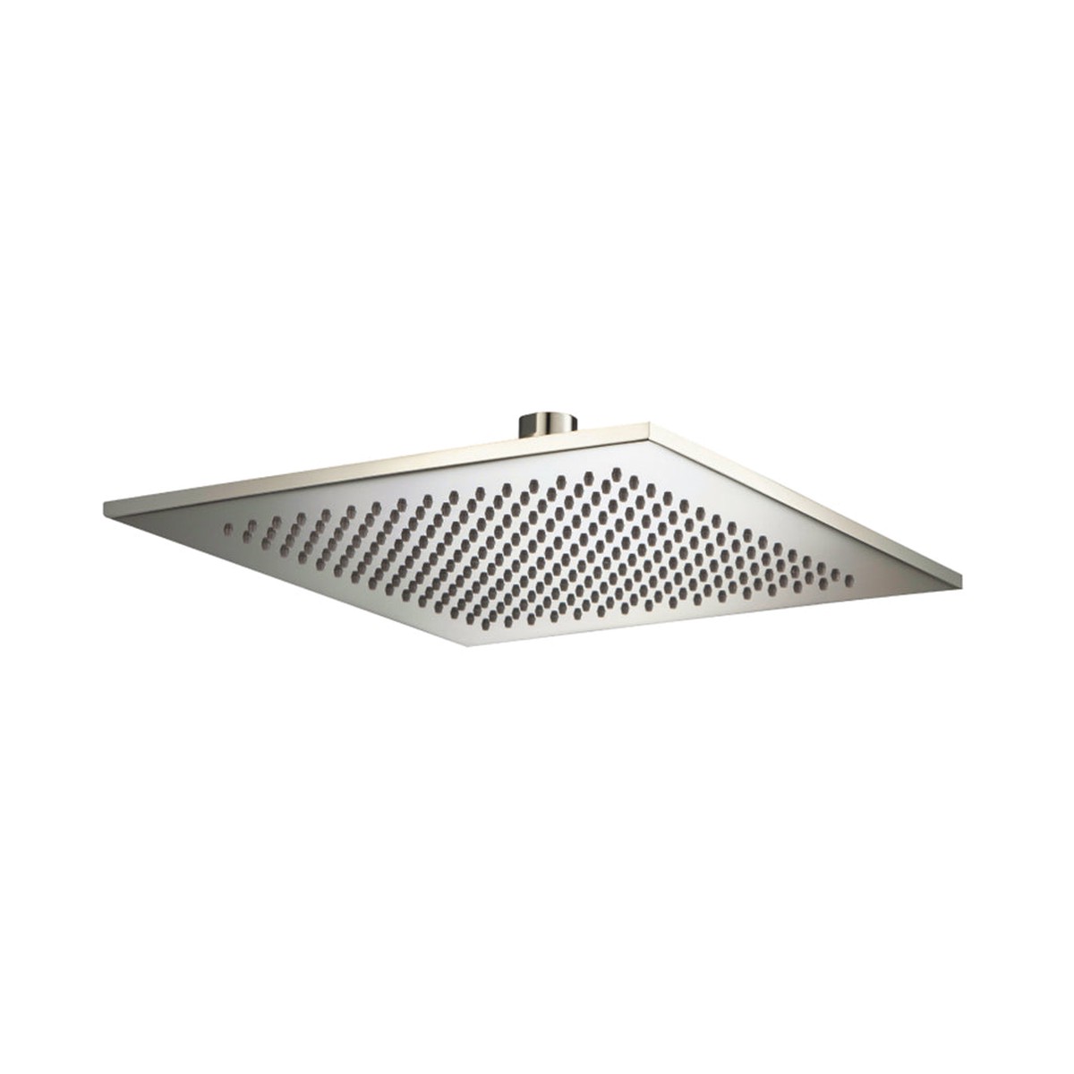 Universal Square Shower Head - Wall Mount - 10 BrassPolished Nickel