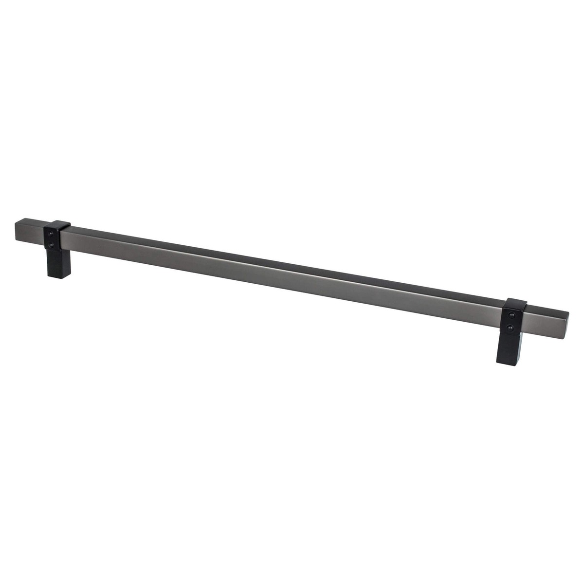 Berenson Rivet Rebel Appliance Pull in Slate and Matte Black