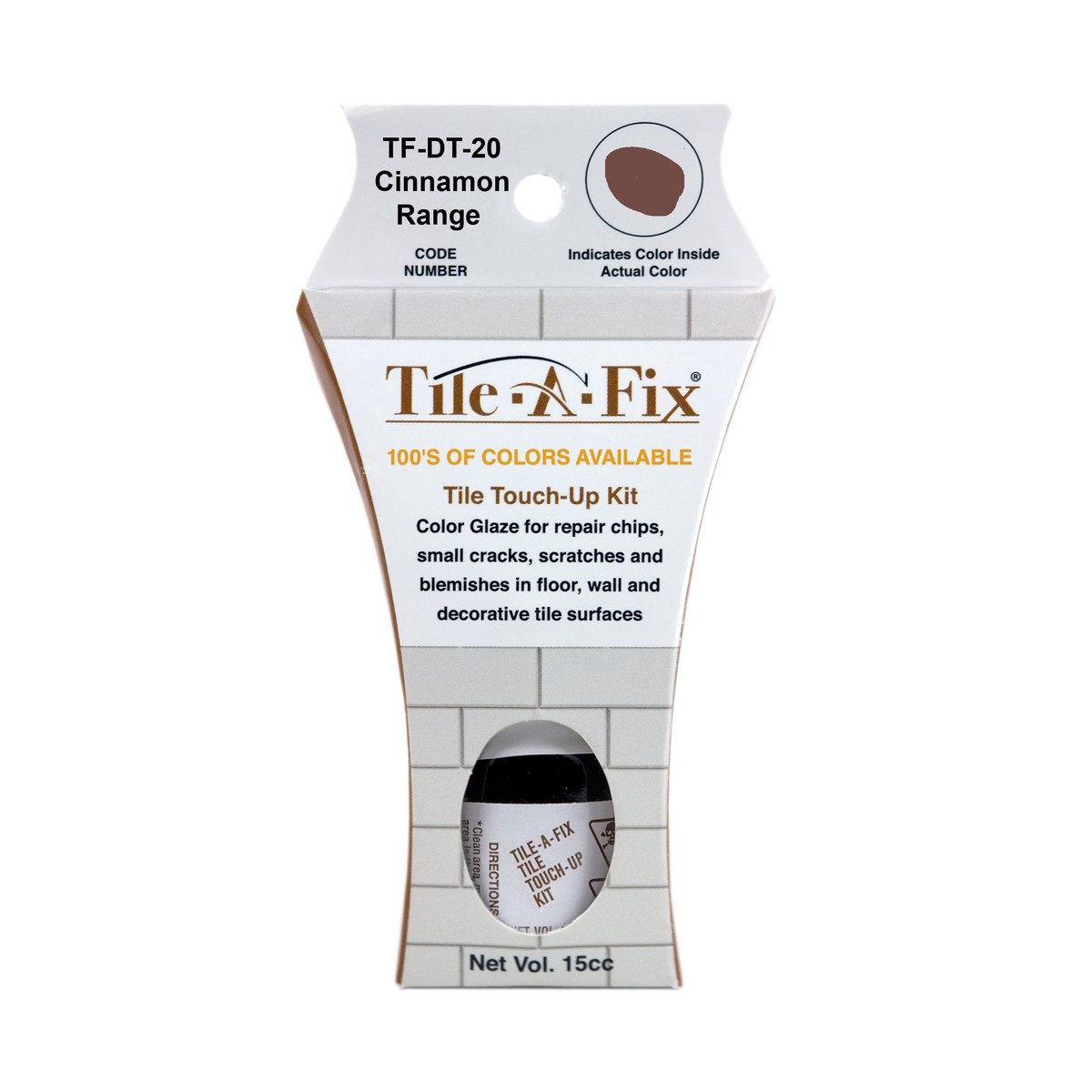 TF-DT-20 Tile-A-Fix Tile Touch Up Repair Glaze - Daltile Cinnamon Range