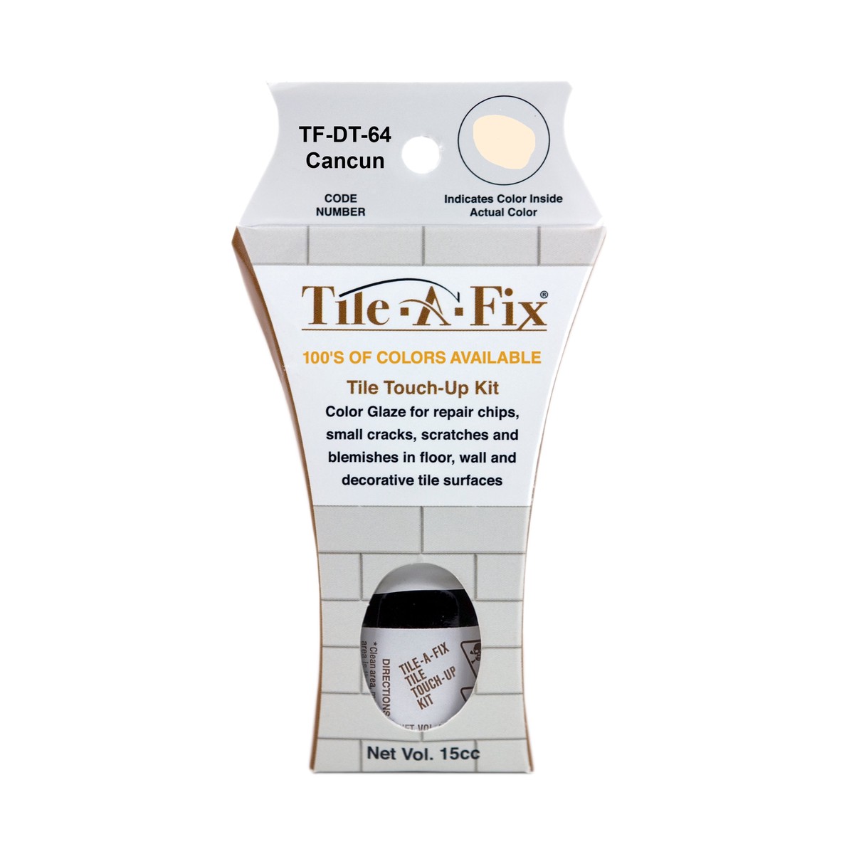 TF-DT-64 Tile-A-Fix Tile Touch Up Repair Glaze - Daltile Cancun
