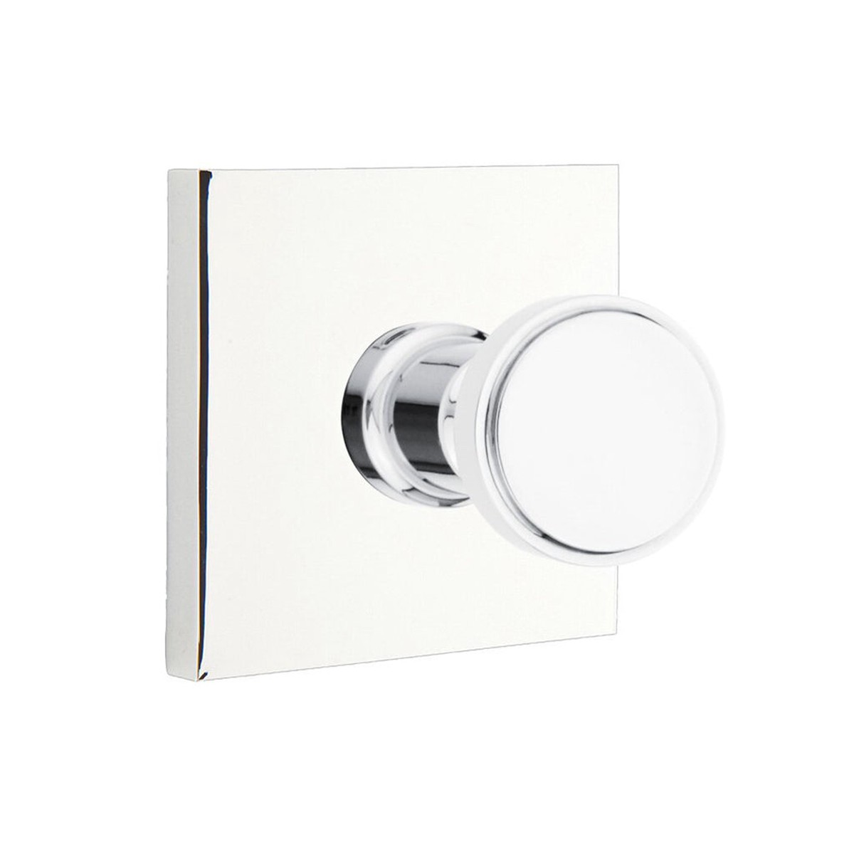 Transitional Square Single Hook - Wall Mount - 3 BrassPolished Chrome