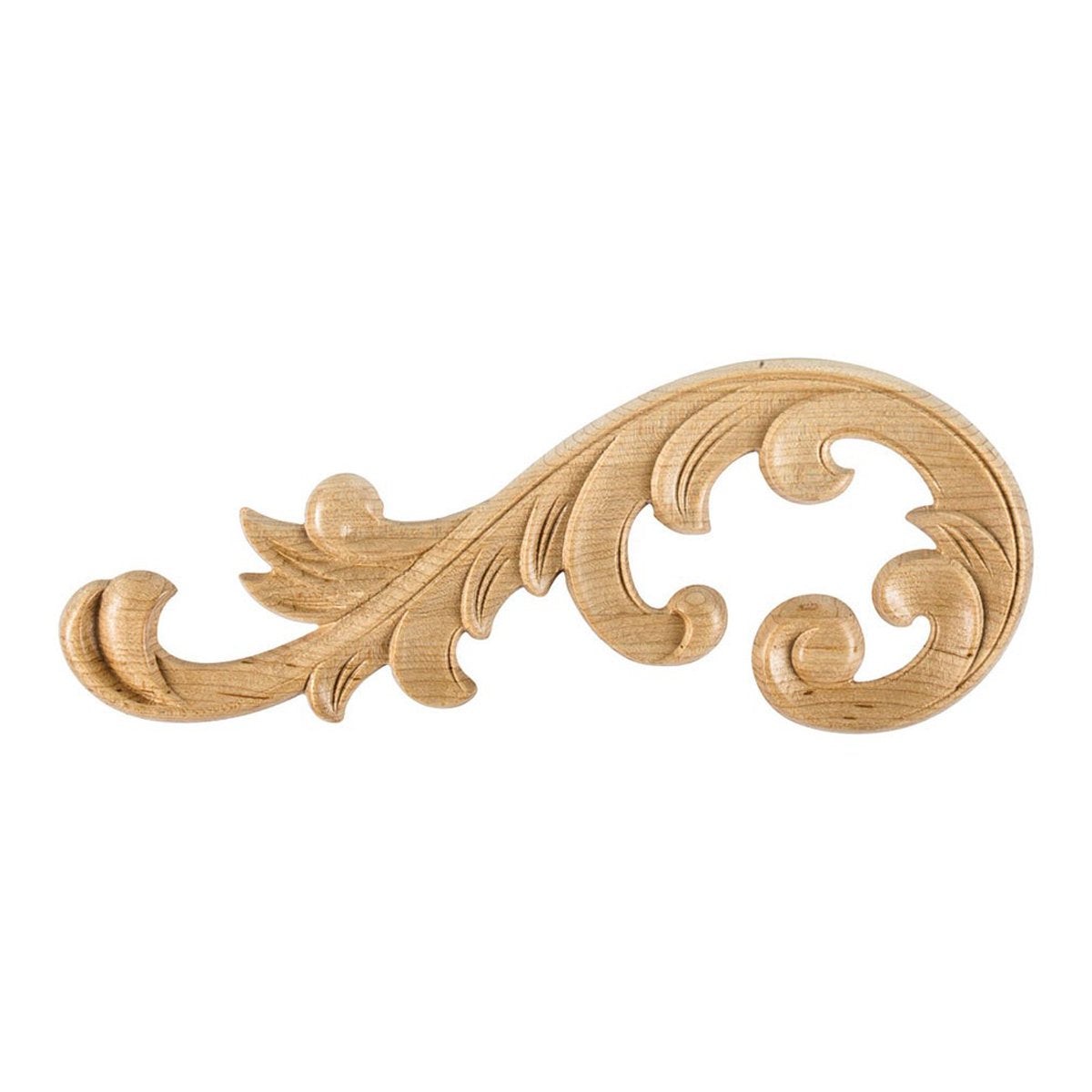 Hardware Resources 10-58 x 14 x 4 Cherry Acanthus Applique