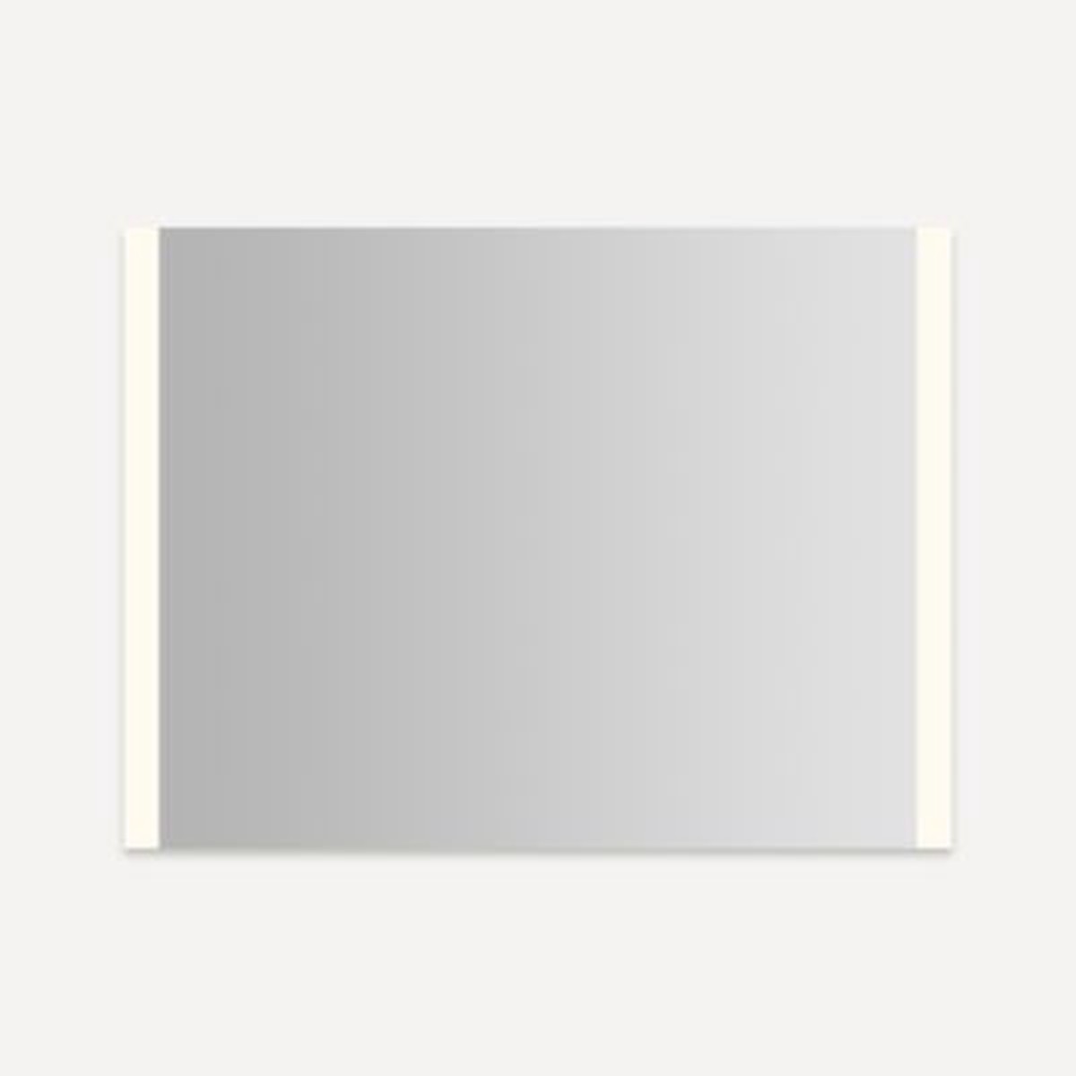 Robern YM4836RSFPD3P Vitality Lighted Mirror 48 x 36 x 1-34 Edge Lit Light Pattern Warm White (3000K) Dimmable Defogger Flippable