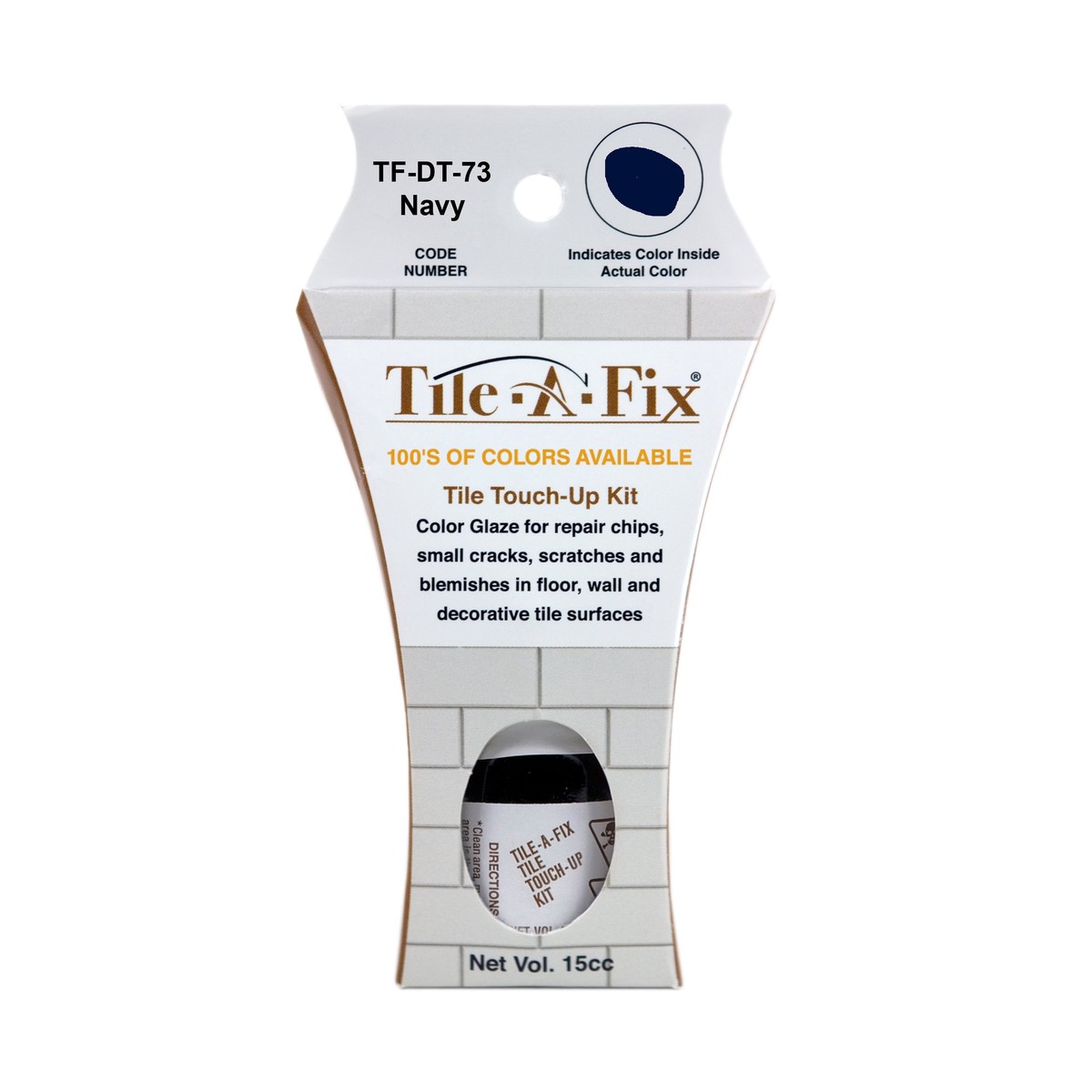 TF-DT-73 Tile-A-Fix Tile Touch Up Repair Glaze - Daltile Navy