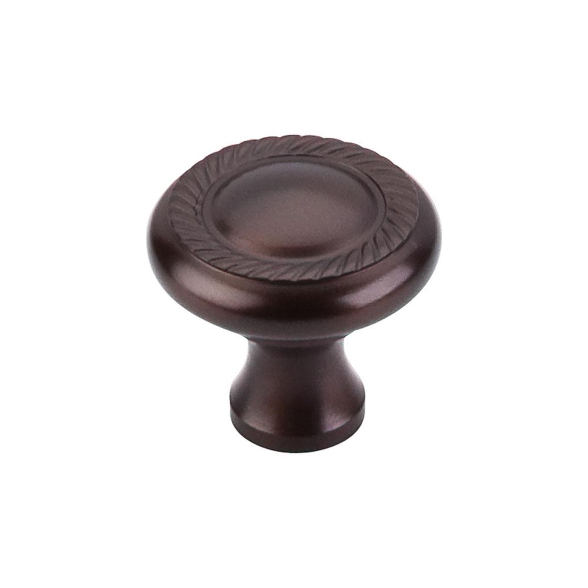 Top Knobs Swirl Cut Knob in Oil Rubbed Bronze