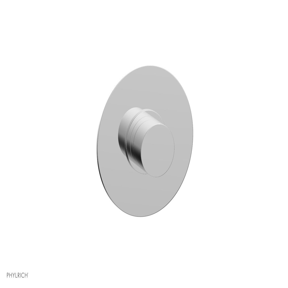 BASIC II 12 Mini Thermostatic Round Shower Trim Smooth Handle 4-173
