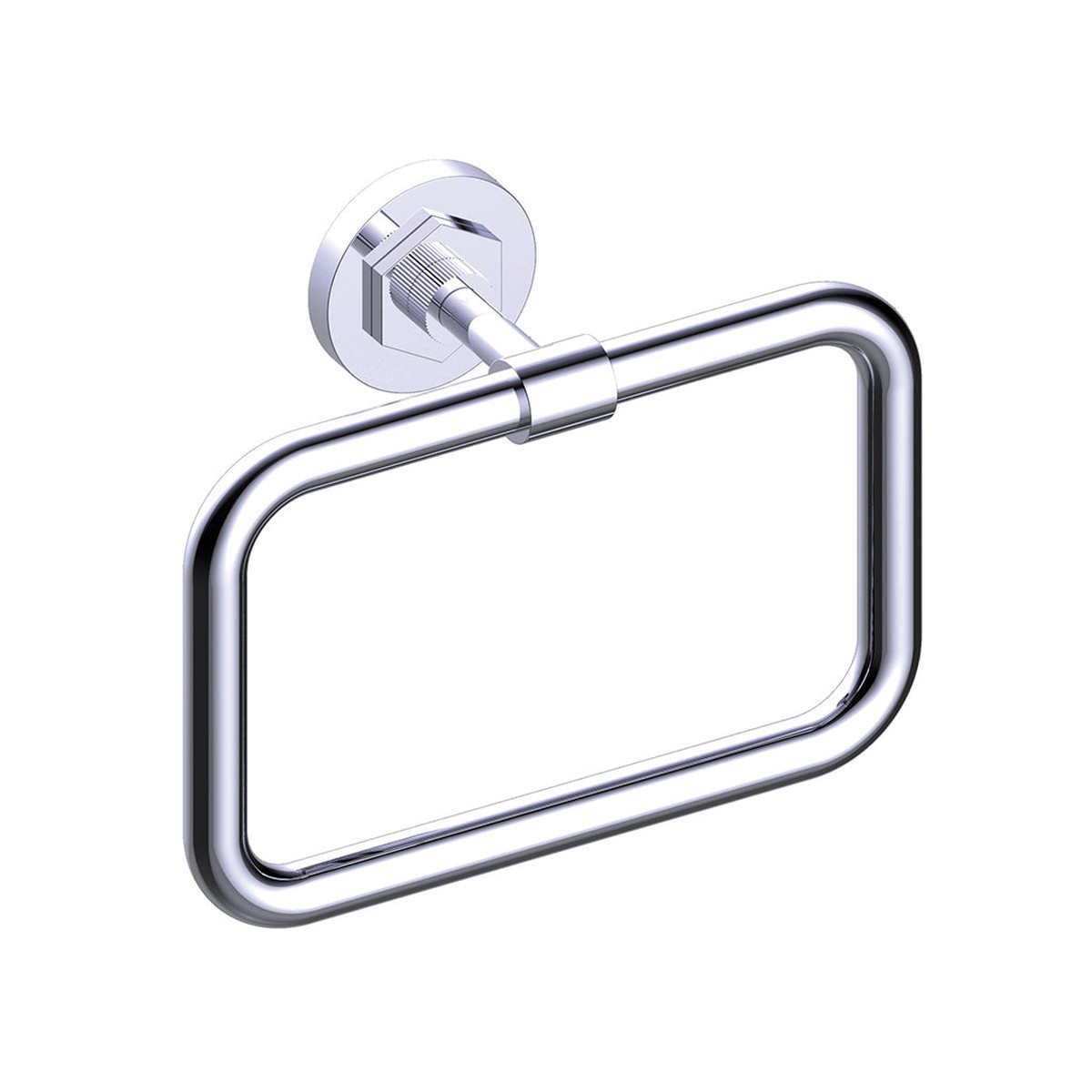 Windsor Towel Ring - Wall Mount - 9 BrassPolished Chrome