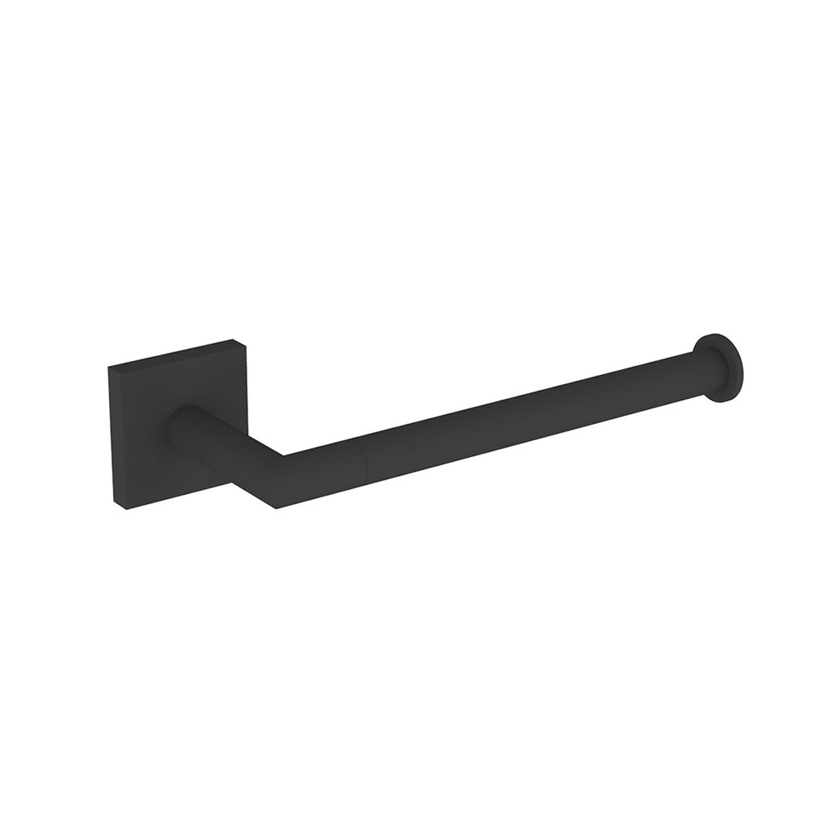 Atlanta Toilet Paper Holder - Wall Mount - 7 ZincMatt Black