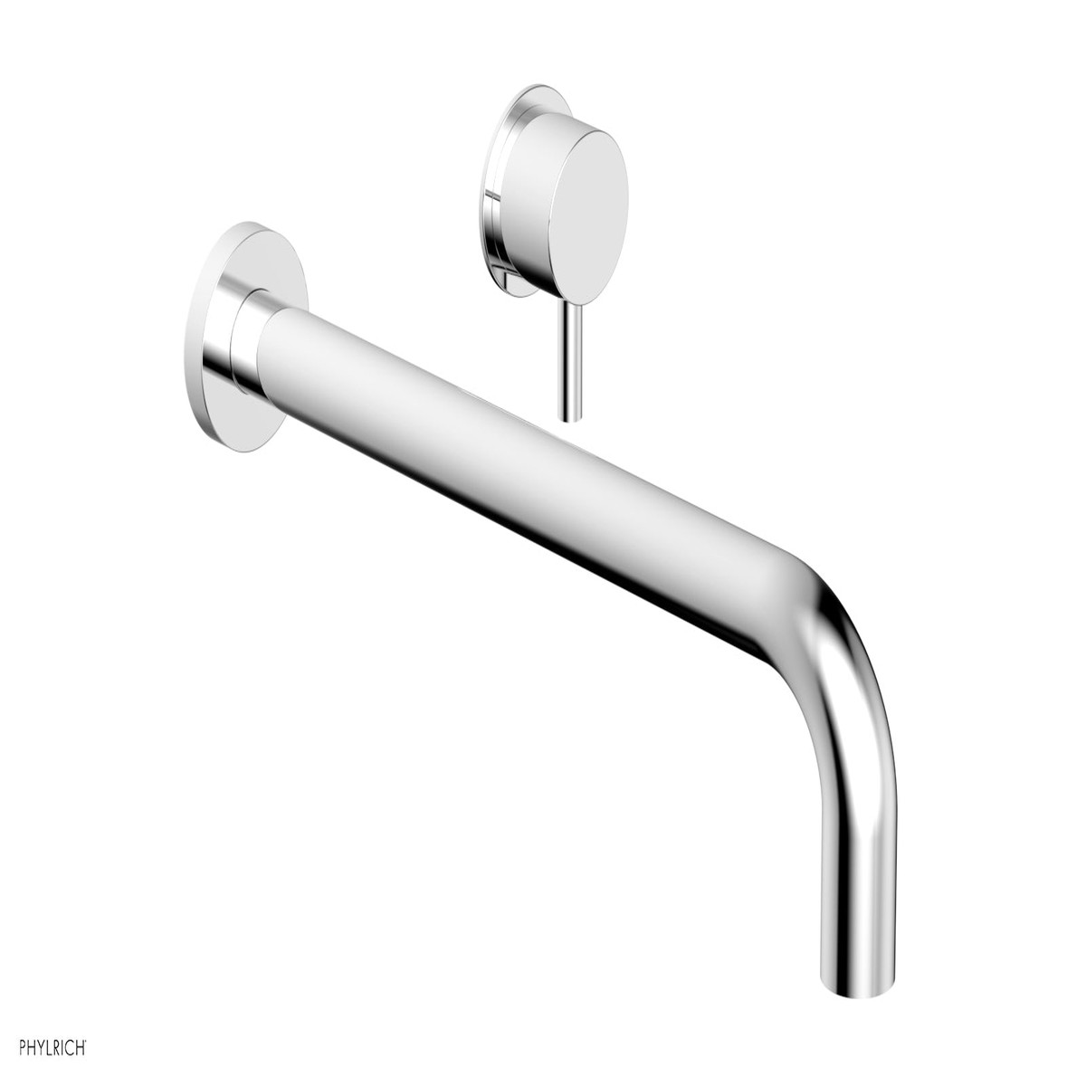 Basic II 12 Single Handle Wall Lavatory Set - Lever Handle 230-15-12