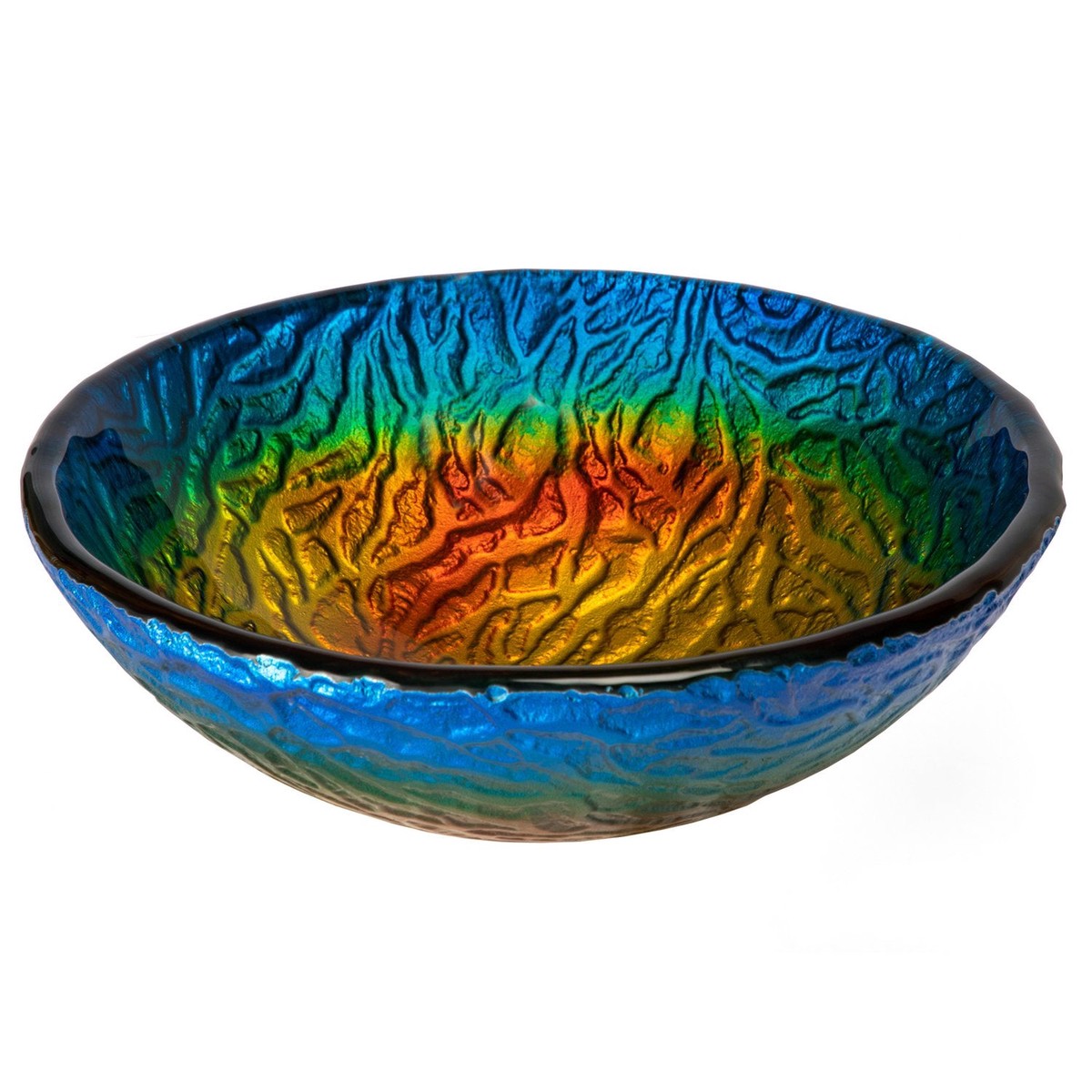 Eden Bath 14 True Planet Glass Vessel Sink