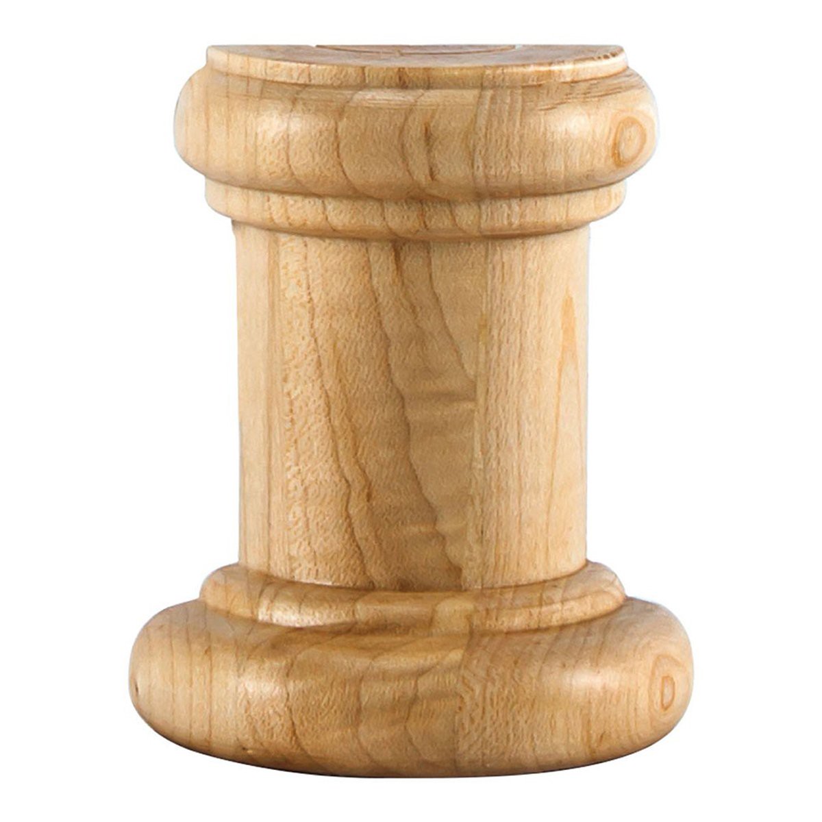 Hardware Resources 2-12 x 1-14 x 3 Rubberwood Traditional Spool Splice
