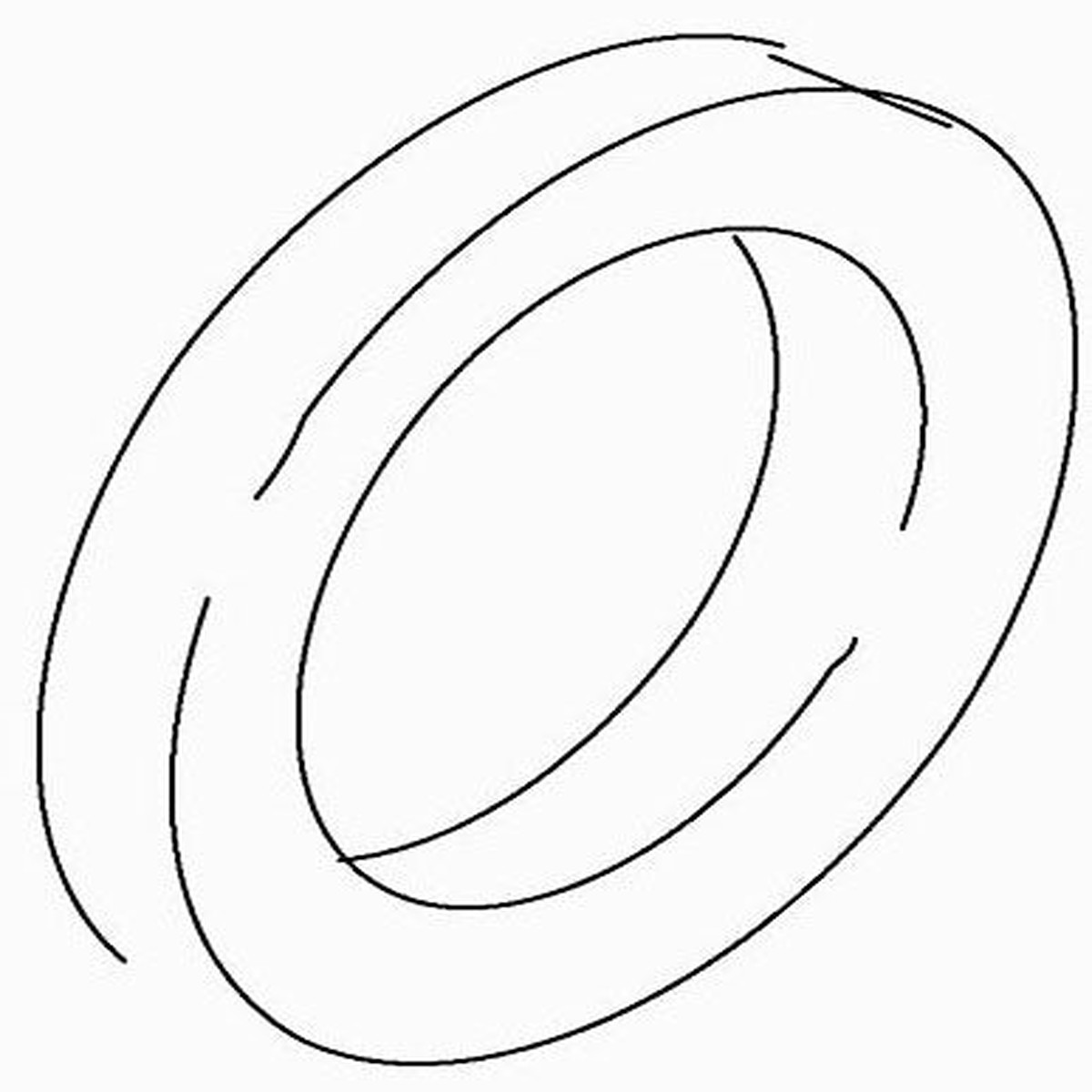 KOHLER K-40466 Washer 448 Id X 563 Id