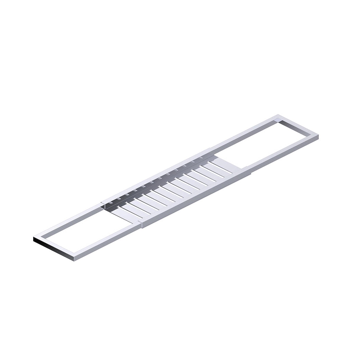 Berlin Bathtub Tray - Free Standing - 36 BrassPolished Chrome