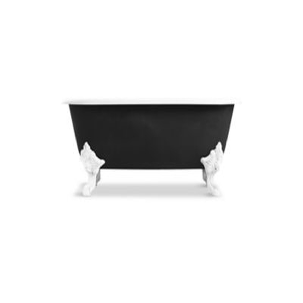 Kallista CleoCirce P50202-P5 Circe Bath No Feet-Exterior Black