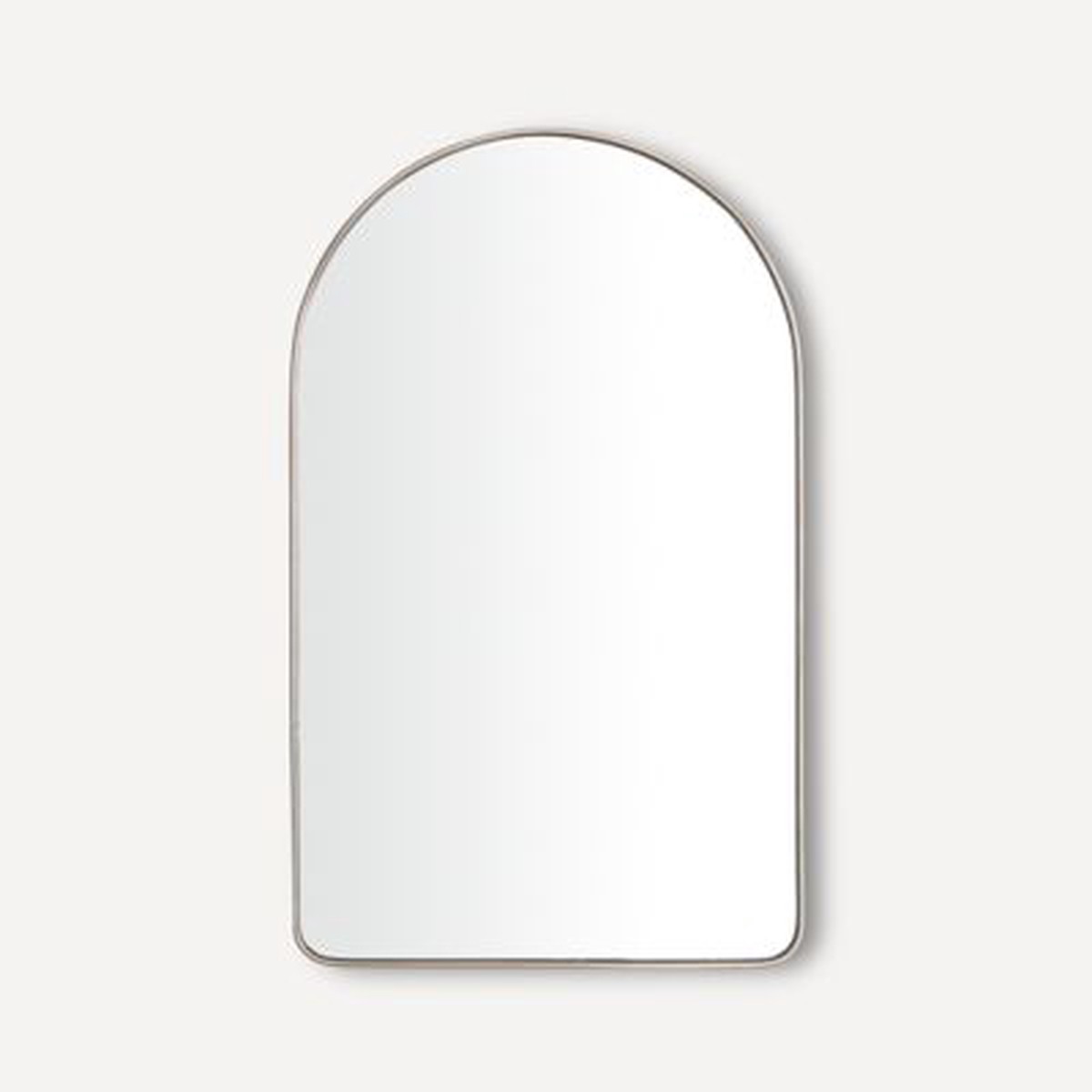 Robern CM2440A69 Arch Metal Mirror 24 x 40 x 1-316 Brushed Pewter