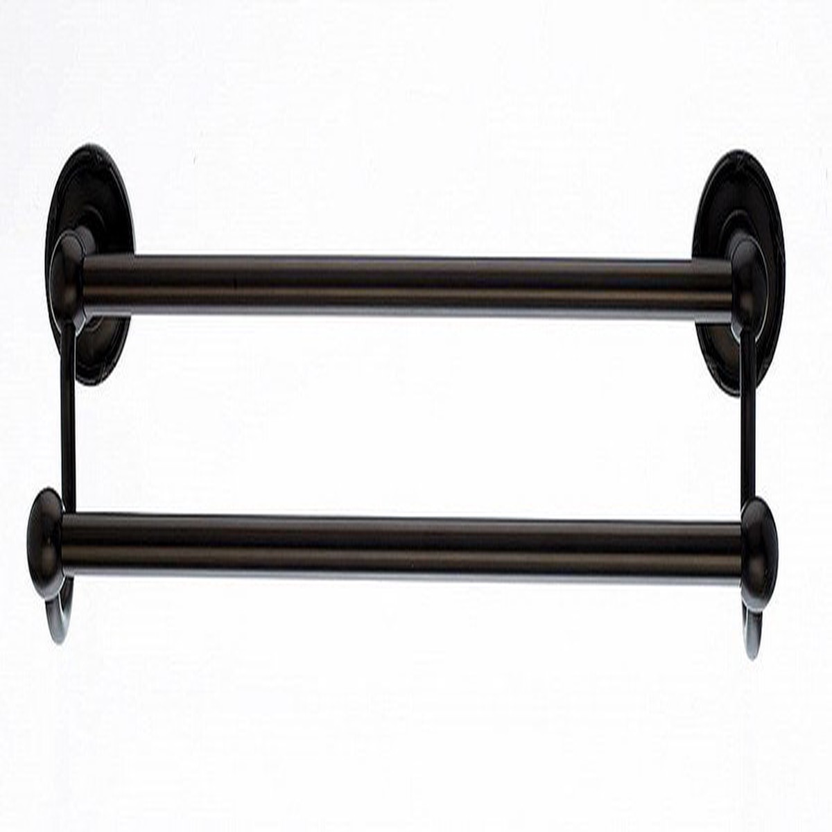 18 Double Towel Bar With Ribbon Reed Detail In Oil Rubbed Bronze