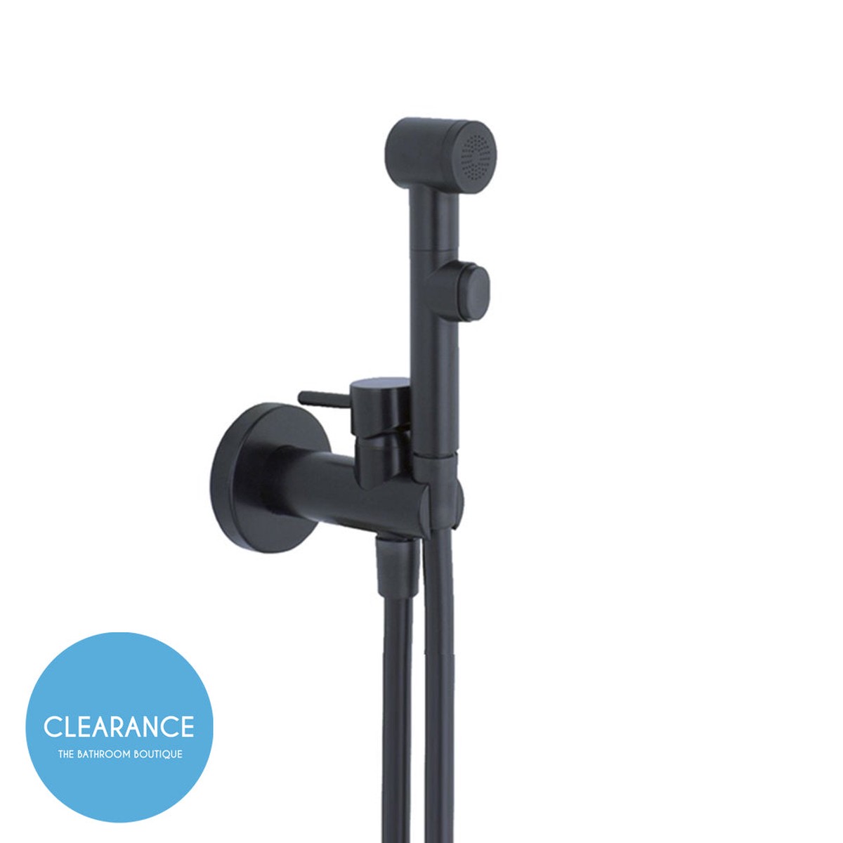 Smart Bidet Shower - Wall Mount - 7 BrassMatt Black (Final Sale)