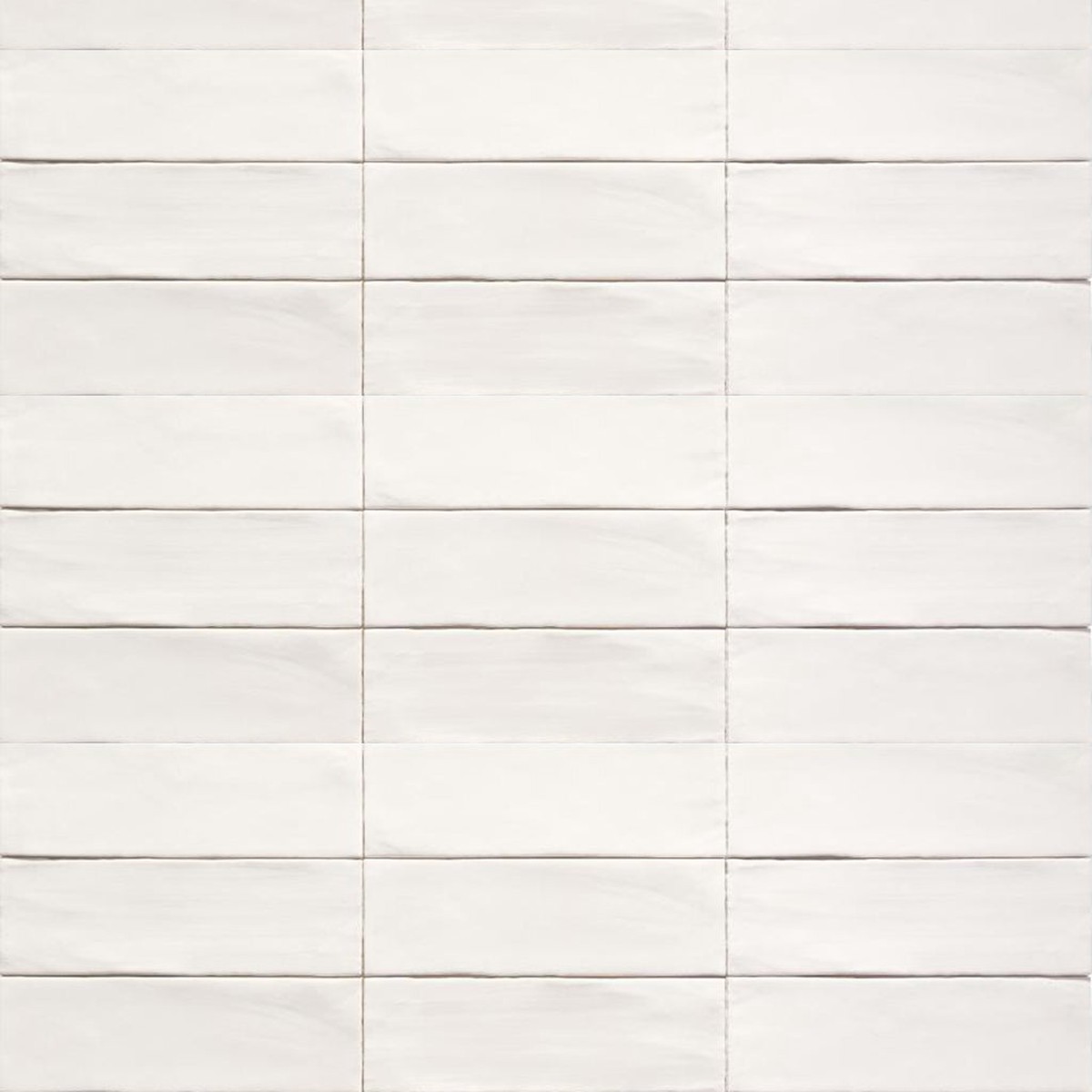 Tabarca Wall Tile - Wall Mount - 91 x 3 CeramicMatt White
