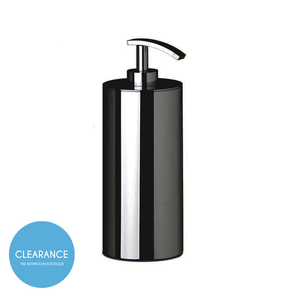 Universal Soap Dispenser - Free Standing - 9 BrassMatt Black (Final Sale)