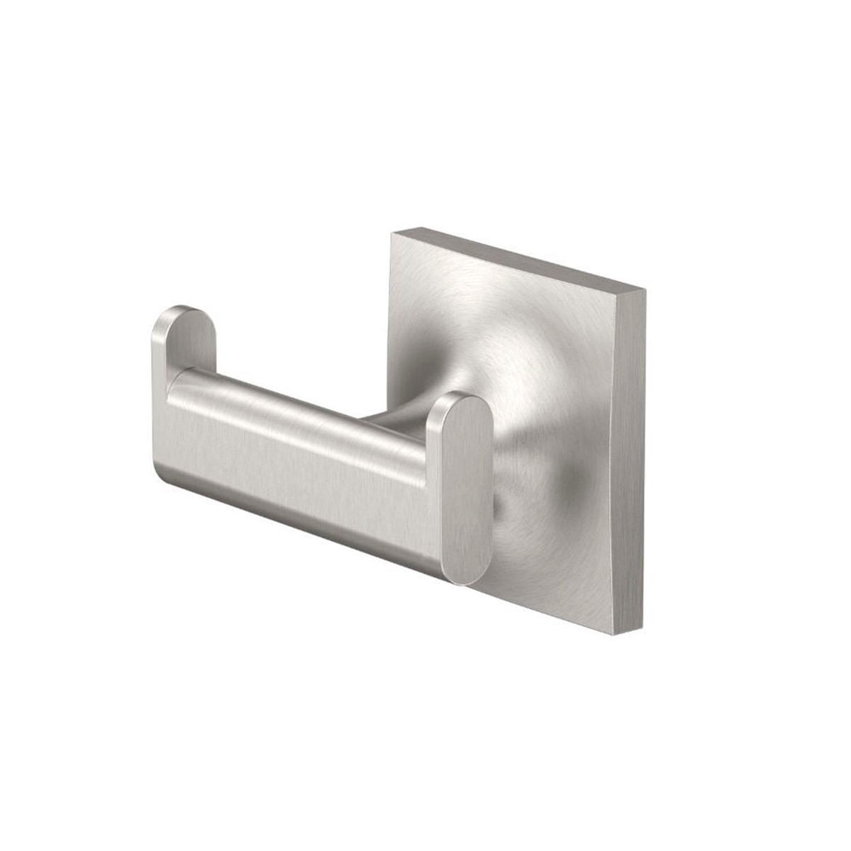 Waterline Single Hook - Wall Mount - 3 BrassSatin Nickel