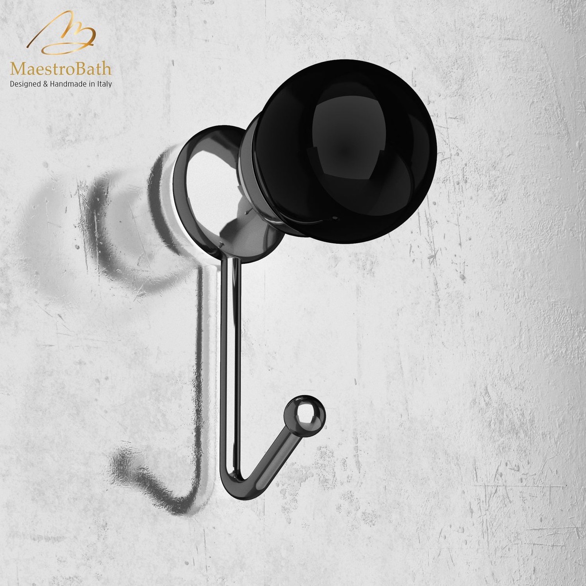 Astro Coat Hook BlackChrome