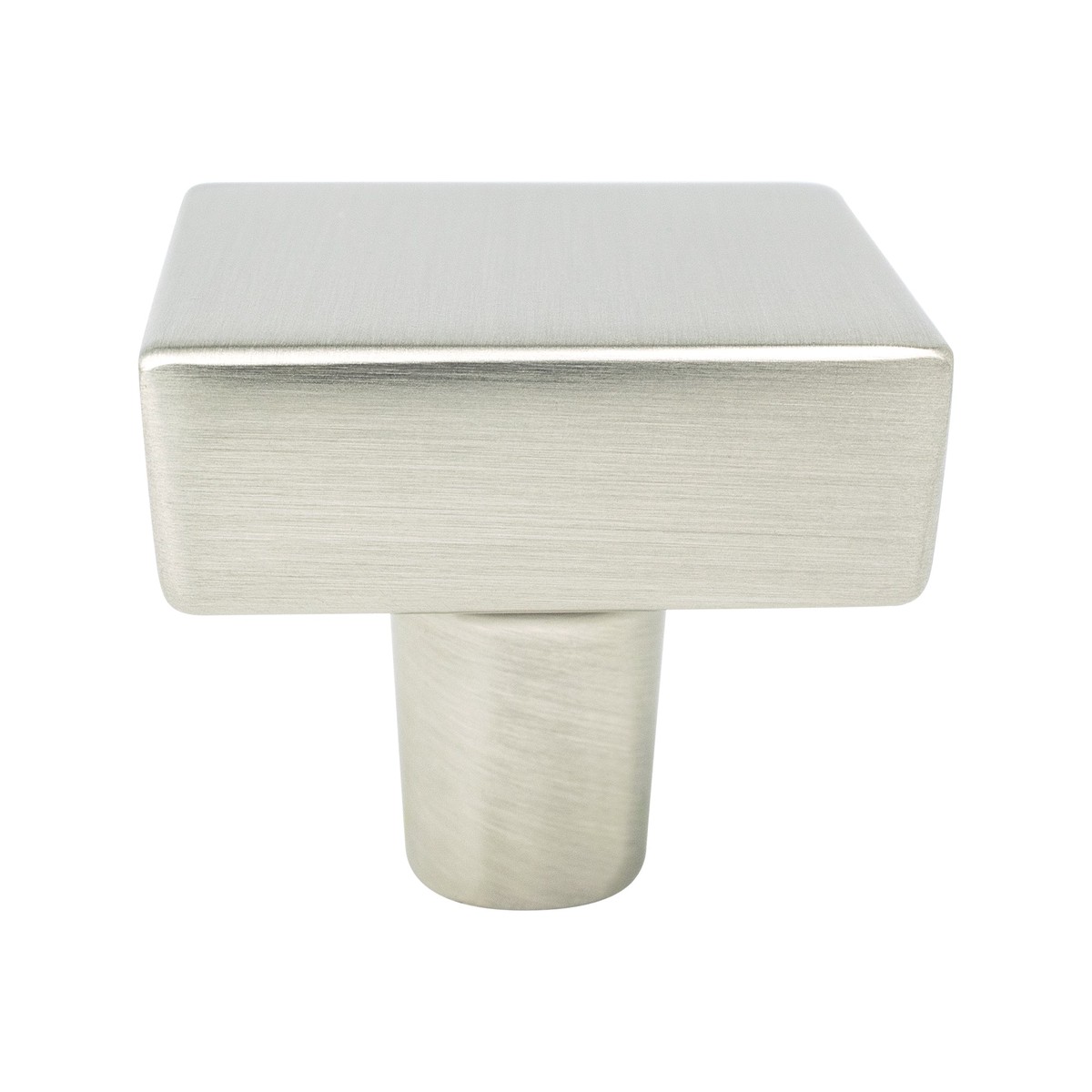 Berenson Brookridge Knob in Brushed Nickel - Square