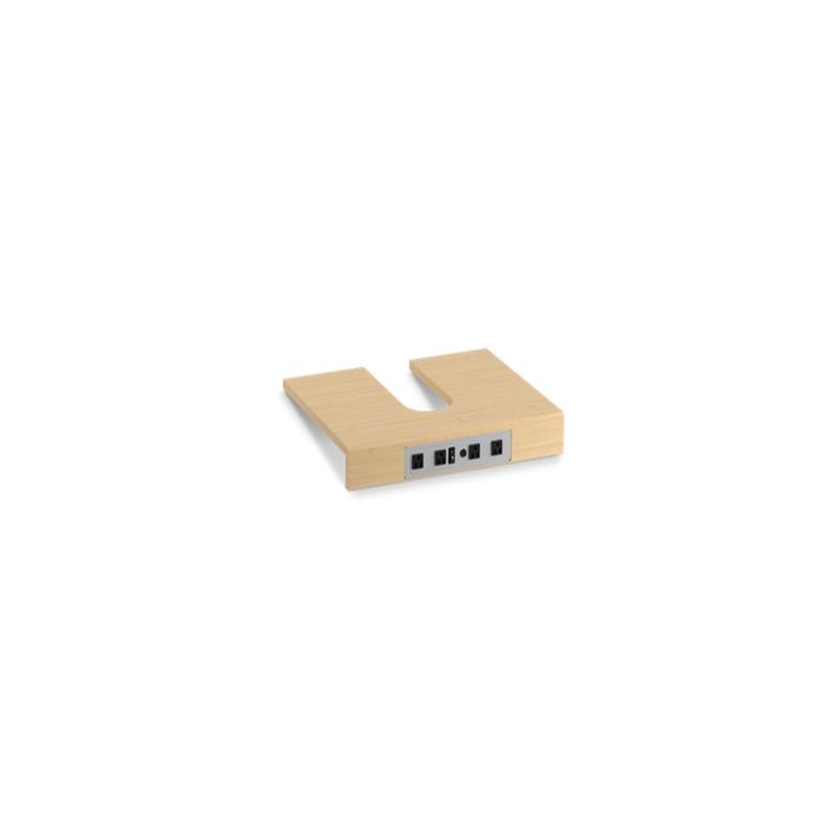 KOHLER K-99678-SH1 Adjustable shelf with electrical outlets for KOHLER(R) 24 Tailored vanities with 2 doors