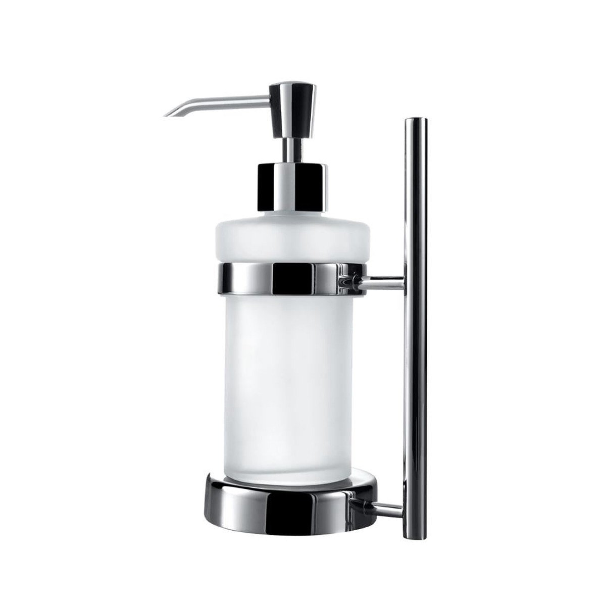 Smart Soap Dispenser - Free Standing - 3 BrassGlassPolished Chrome
