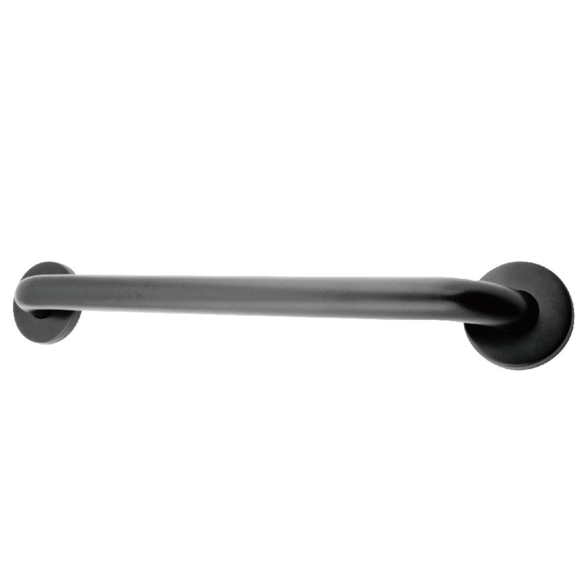 Americana 18 Stainless Steel Decorative Grab Bar in Matte Black