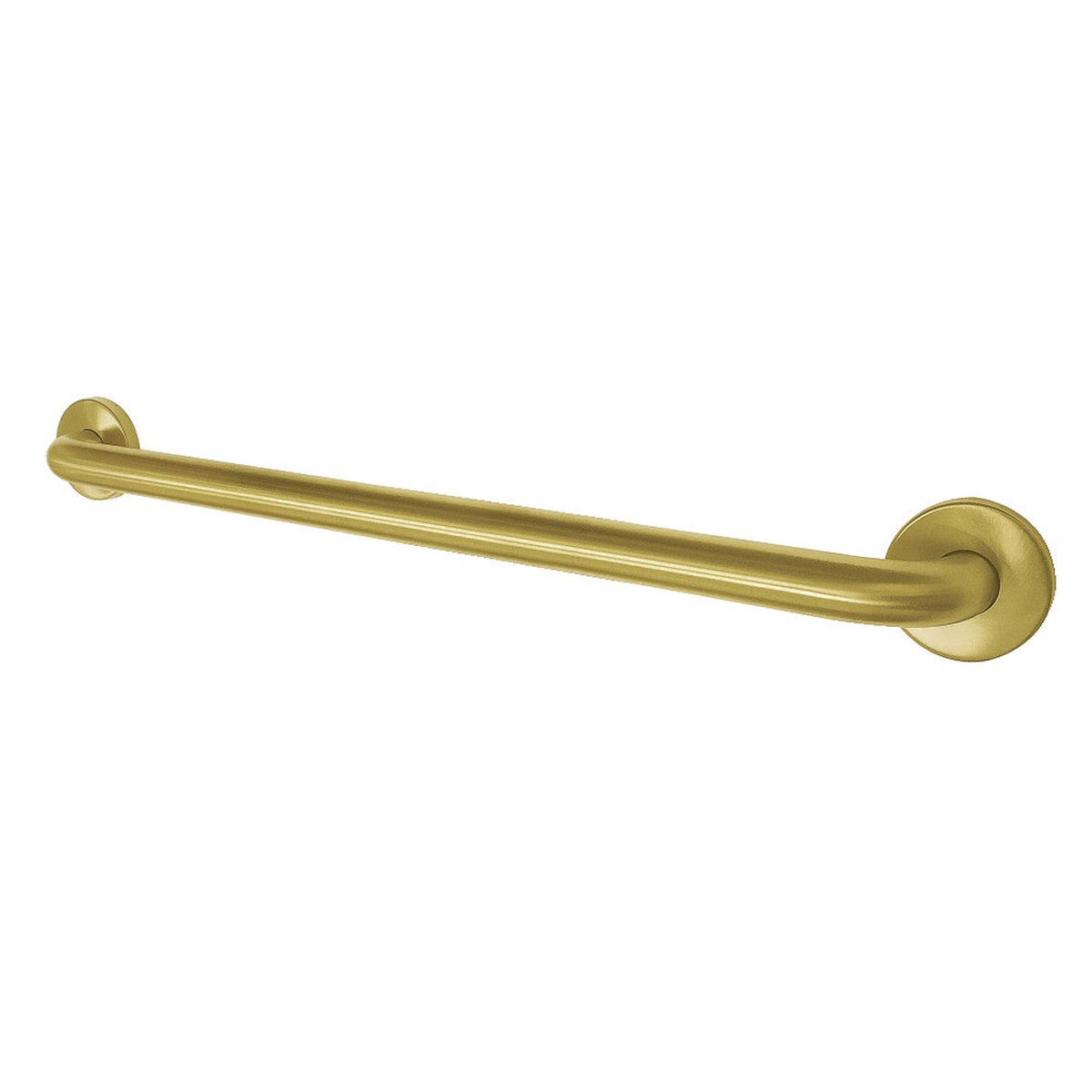 Americana 24 Stainless Steel Decorative Grab Bar in Brushed Brass