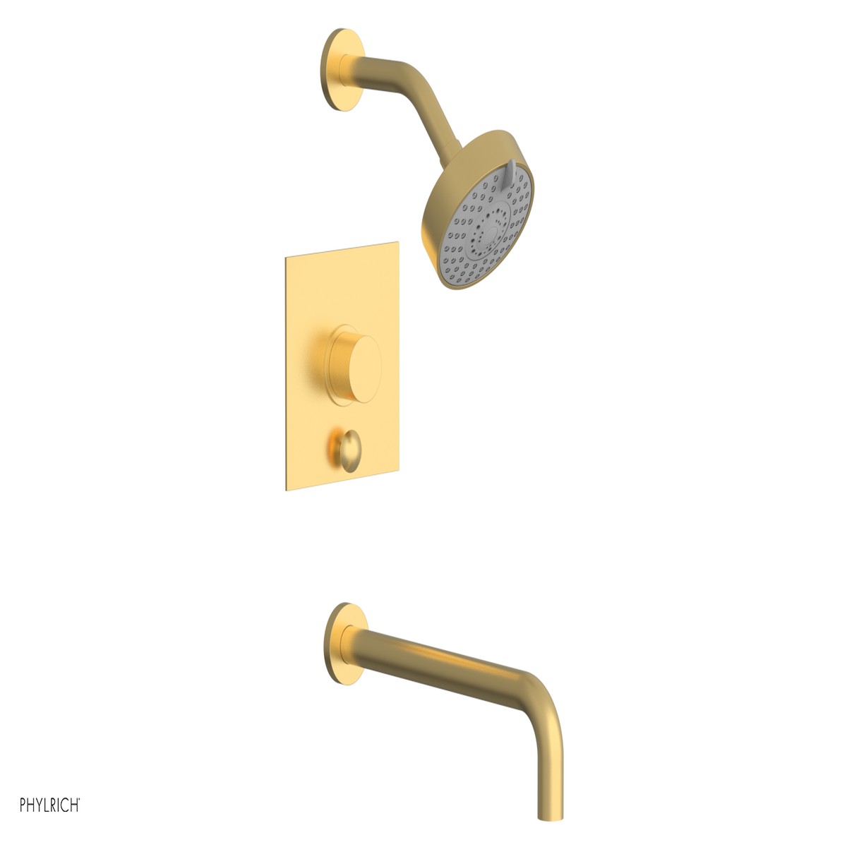 BASIC II 12 Pressure Balance Tub and Shower Set 230S-27-12