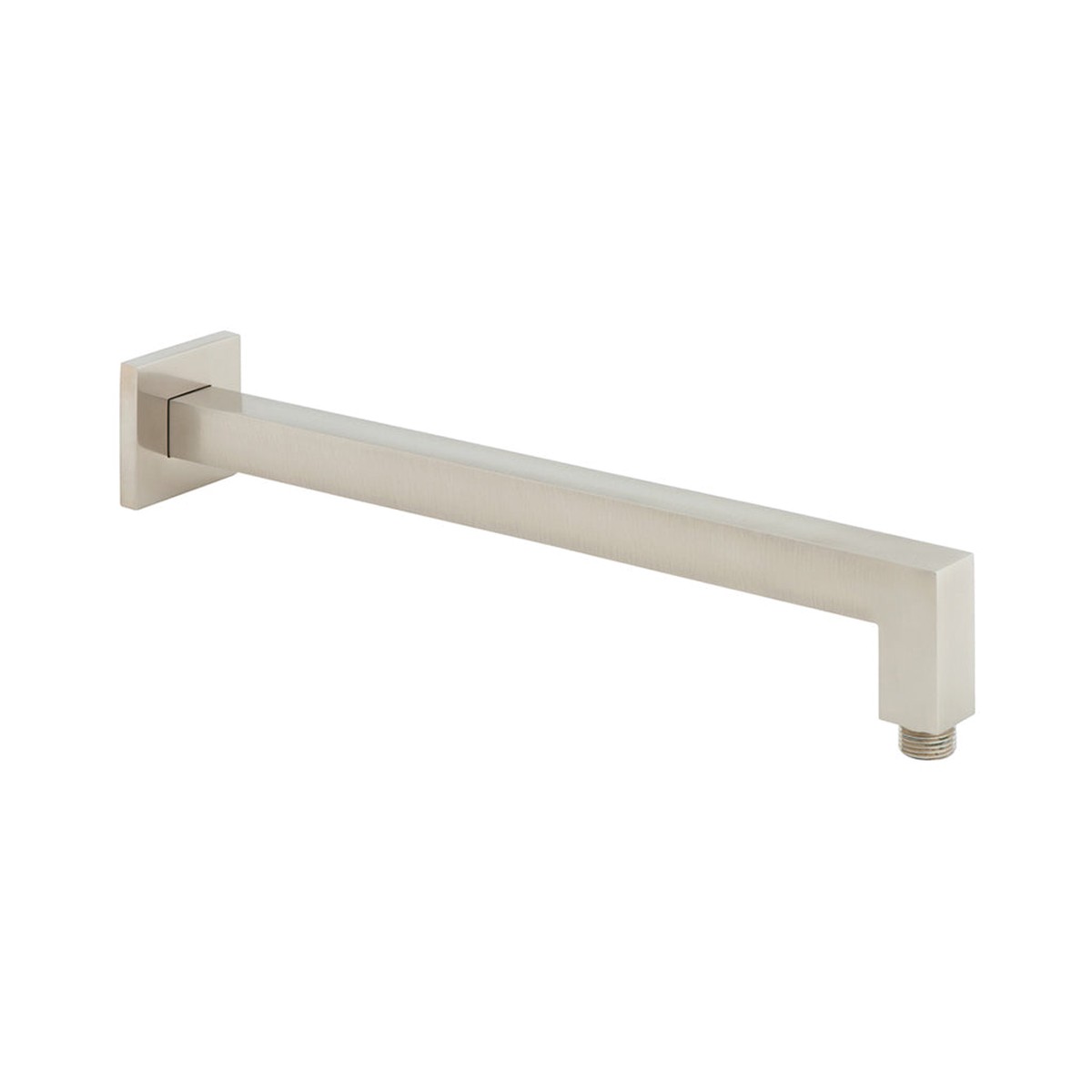 Devon Shower Arm - Wall Mount - 16 BrassBrushed Nickel