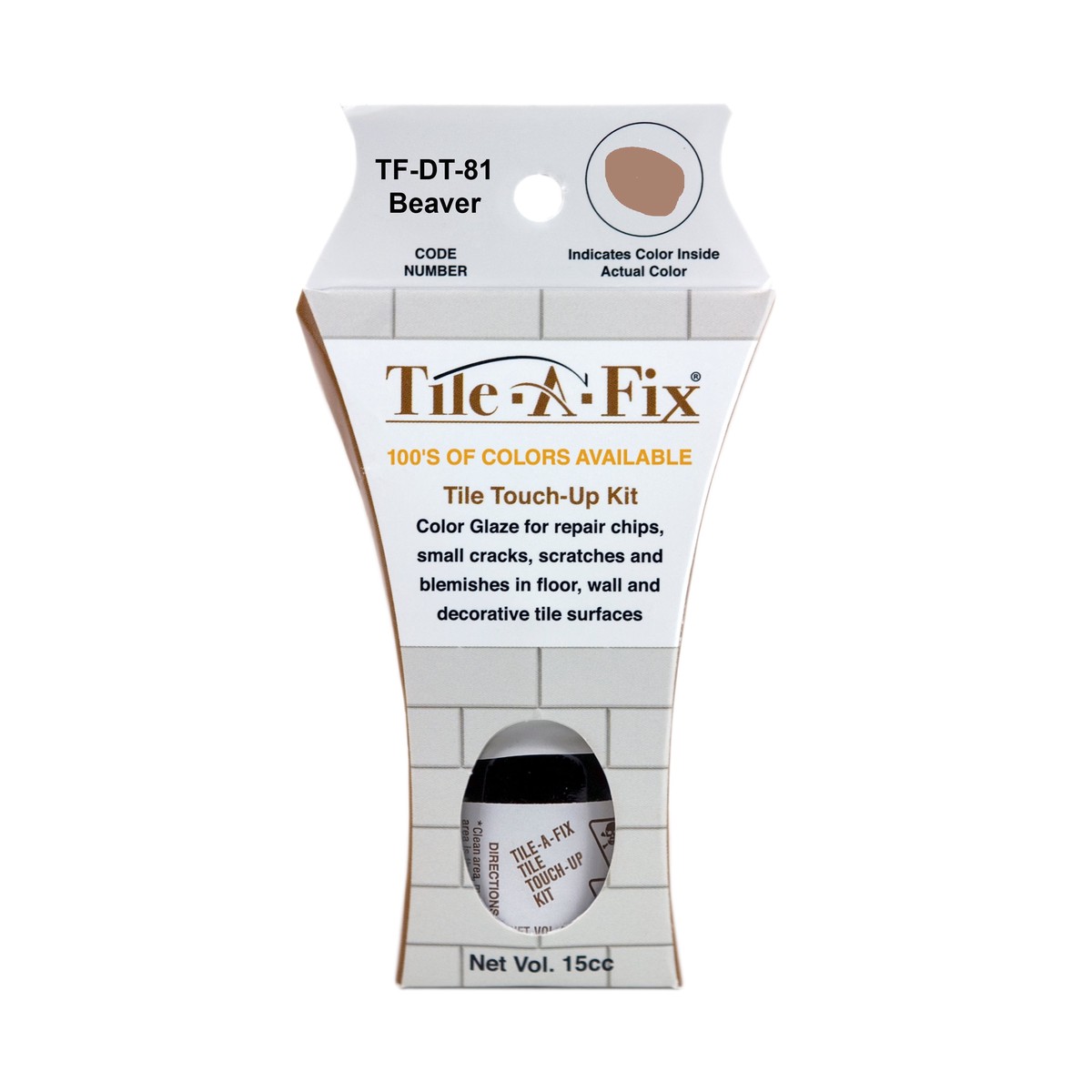 TF-DT-81 Tile-A-Fix Tile Touch Up Repair Glaze - Daltile Beaver