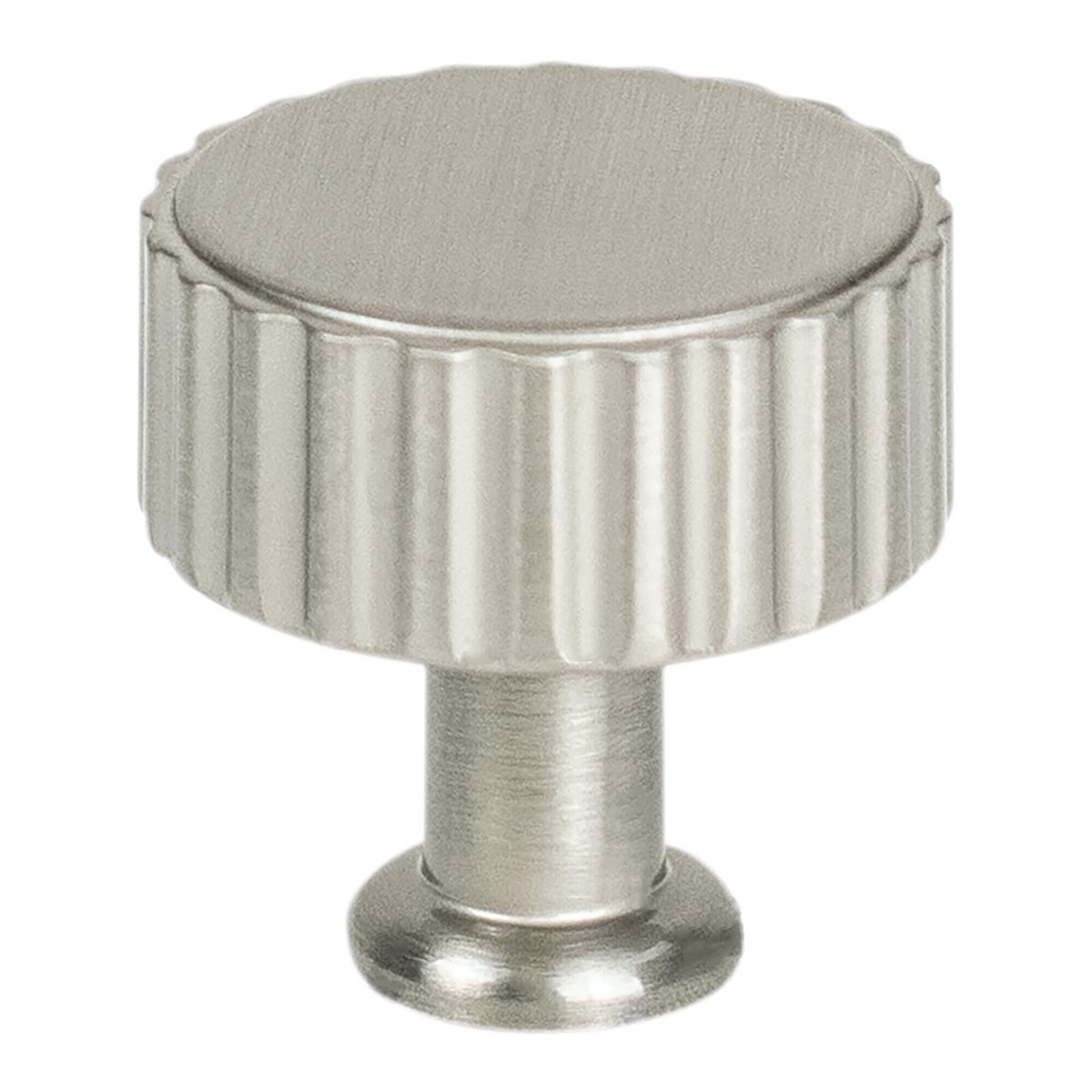 Berenson Cannelee Knob in Brushed Nickel