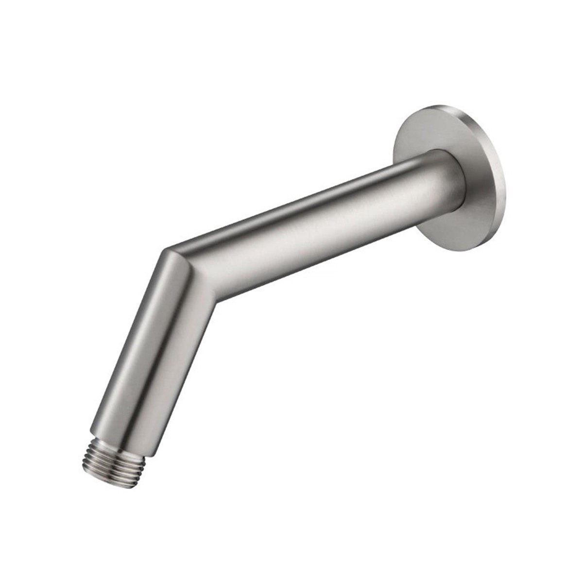 Universal Round Shower Arm - Wall Mount - 7 BrassBrushed Nickel