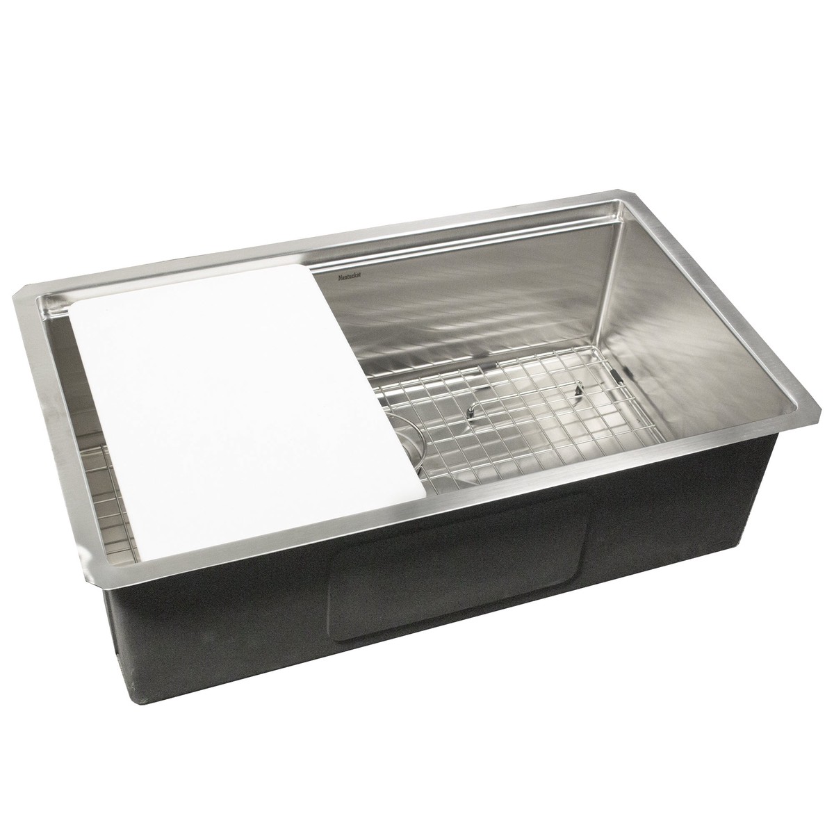 32 Marine-Grade Stainless Undermount Workstation Sink