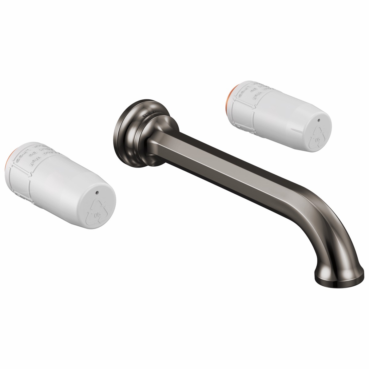 Brizo Beauclere T65865LF Two-Handle Wall Mount Lavatory Faucet - Less Handles 12 GPM