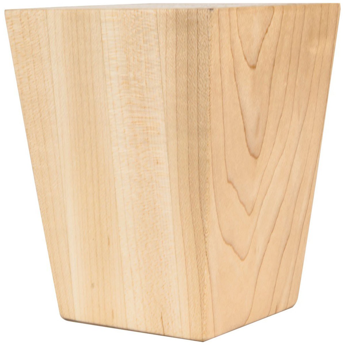 Hardware Resources White Birch Shaker Tapered Bun Foot