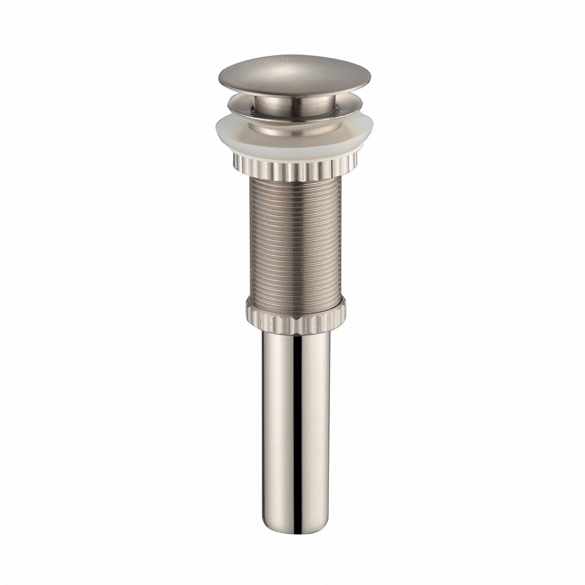 KRAUS Pop-Up Drain for Bathroom Sink in Satin Nickel