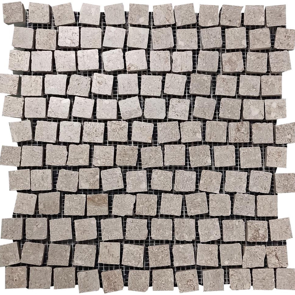 Mosaic Diurne Grey Mosaic Wall Tile - Wall Mount - 128 x 128 CeramicGrey