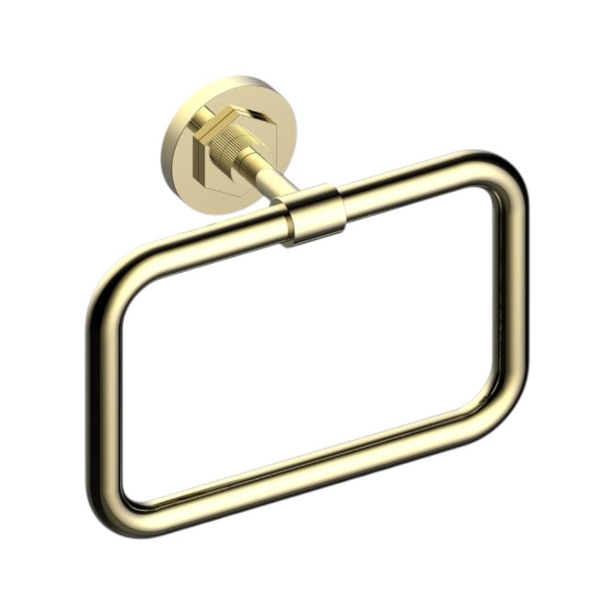 Windsor Towel Ring - Wall Mount - 9 BrassUnlacquered Brass